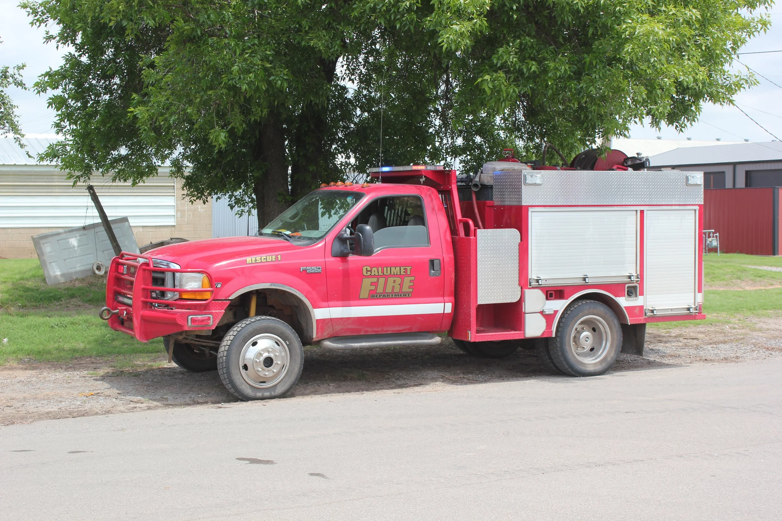 Rescue 1 - 1999 Ford F550/Westex, Job #? - 250 Hale/400 Tank - Diesel/Auto