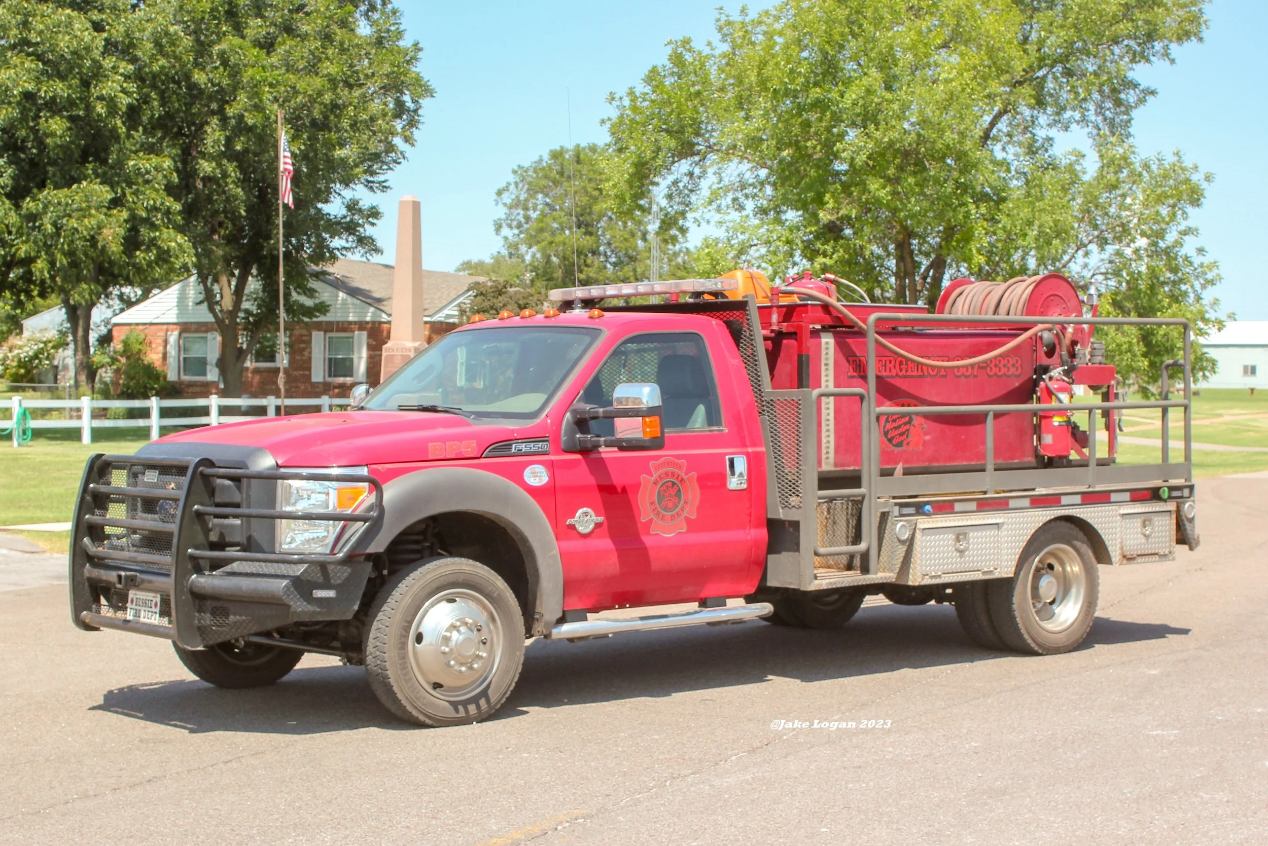 Brush Pumper 5 - 2012 Ford F550/BFD - 150 Hale/500 Tank - Diesel/Auto 