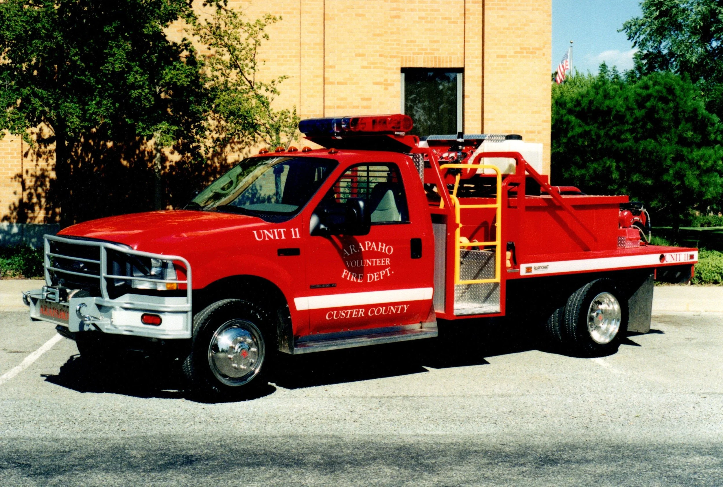 Unit 11 - 2002 Ford 4x4/Blanchat - 250/500/10/10 - D/A - Taken 2002