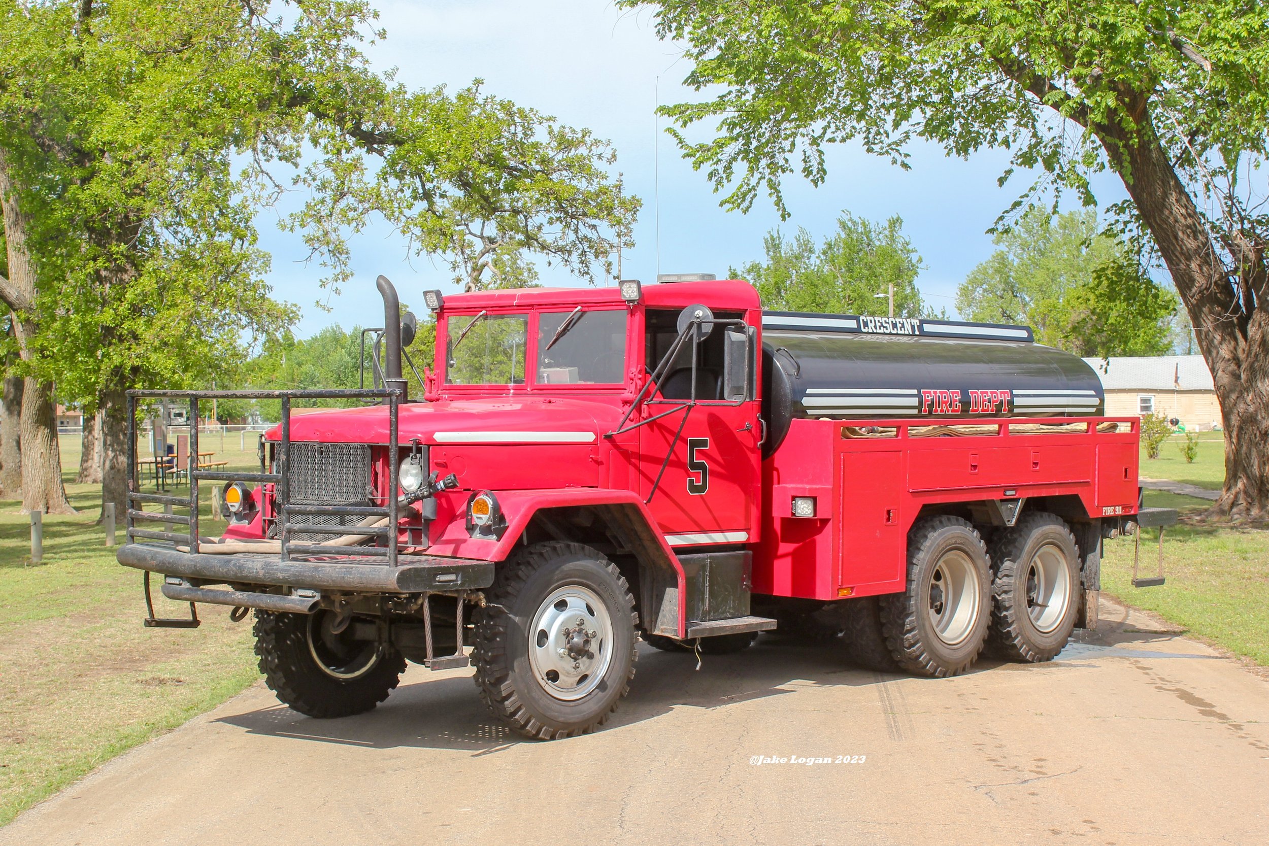 Brush 5 - 1967 Kaiser/CFD - 250 Hale/1250 - Diesel/Manual
 
 
Brush 5 is last out for grass fires. This iconic truck is soon to be replaced in 2026.