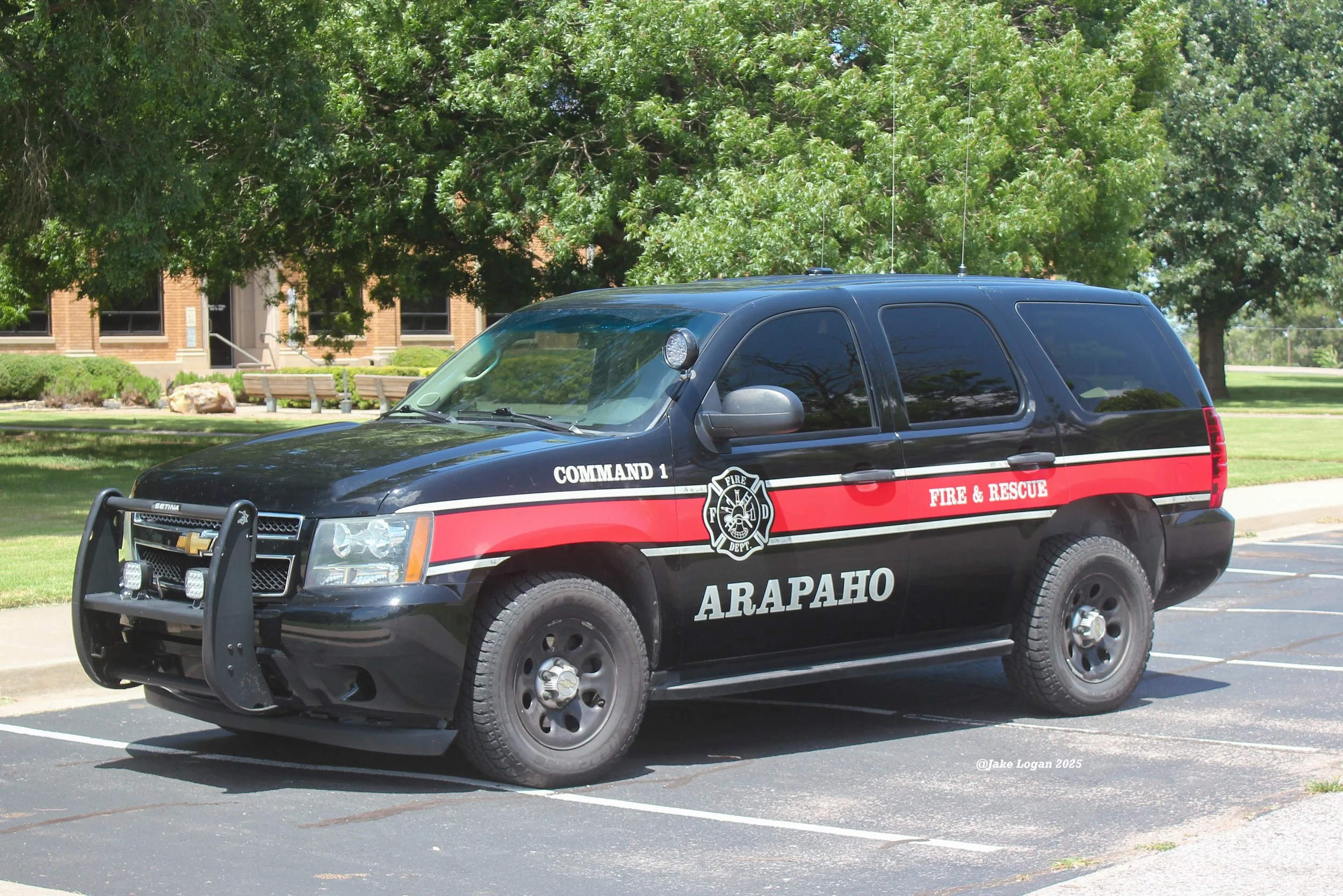 Command 1 - 2011 Chevy Tahoe - Gas/Auto - ex-OHP
 
 
Used for both command and transport to classes and training, Command 1 is a former OHP Tahoe.