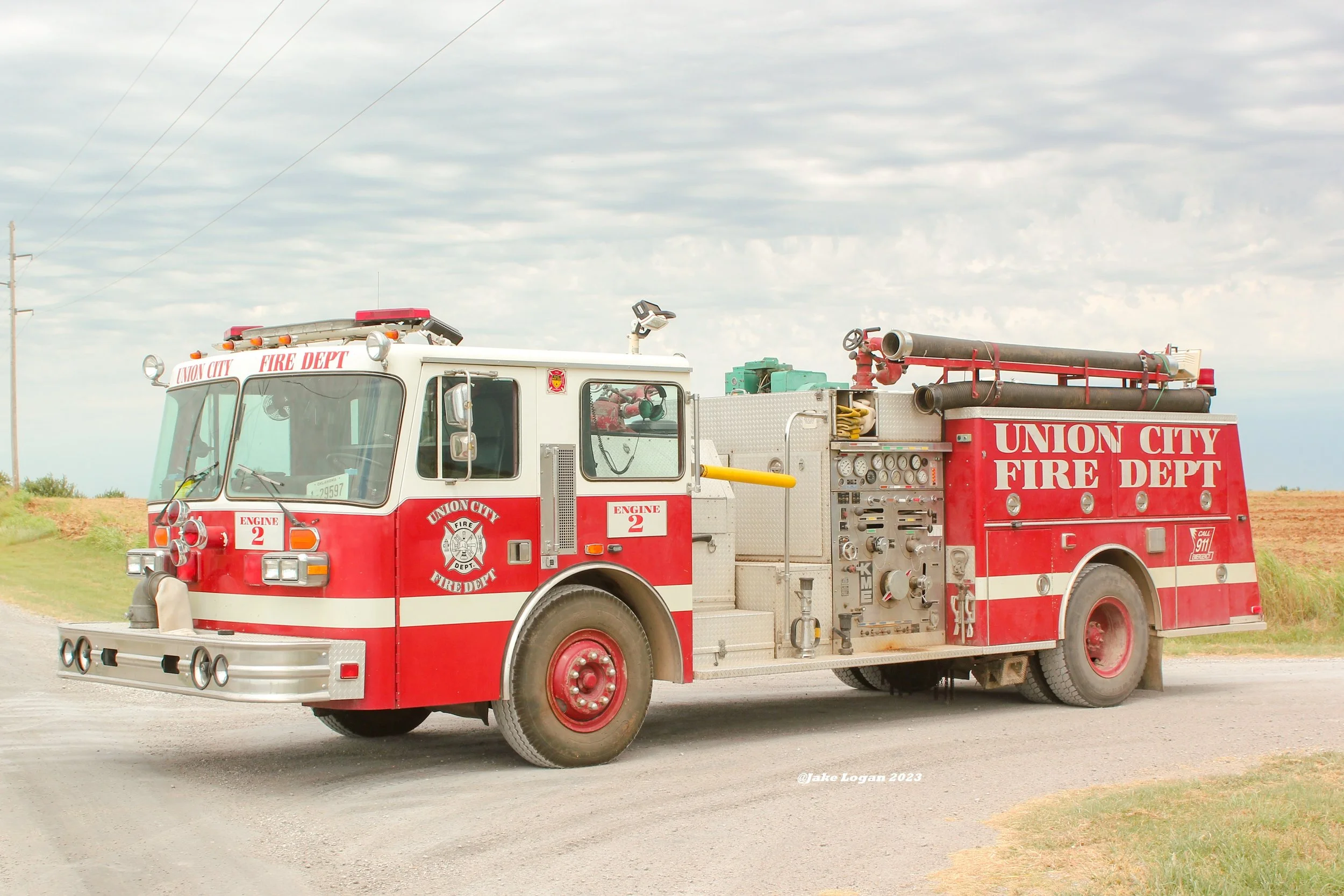 Engine 2 - 1989 KME, GSO #_ - 1250/500 - Diesel/Auto - ex-Los Alamos, NM