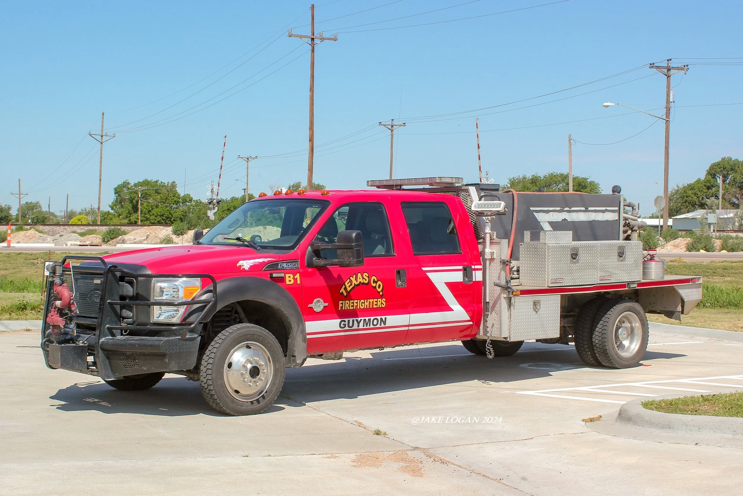 Brush 1 - 2011 Ford F550/Chief - 200 Hale/400 Tank - Diesel/Auto
 
 
Brush 1 is the dedicated GFD truck for the Texas County Strike Team. Volunteer or callback personnel will staff the truck when needed, or the station with upstaff on high fire dange