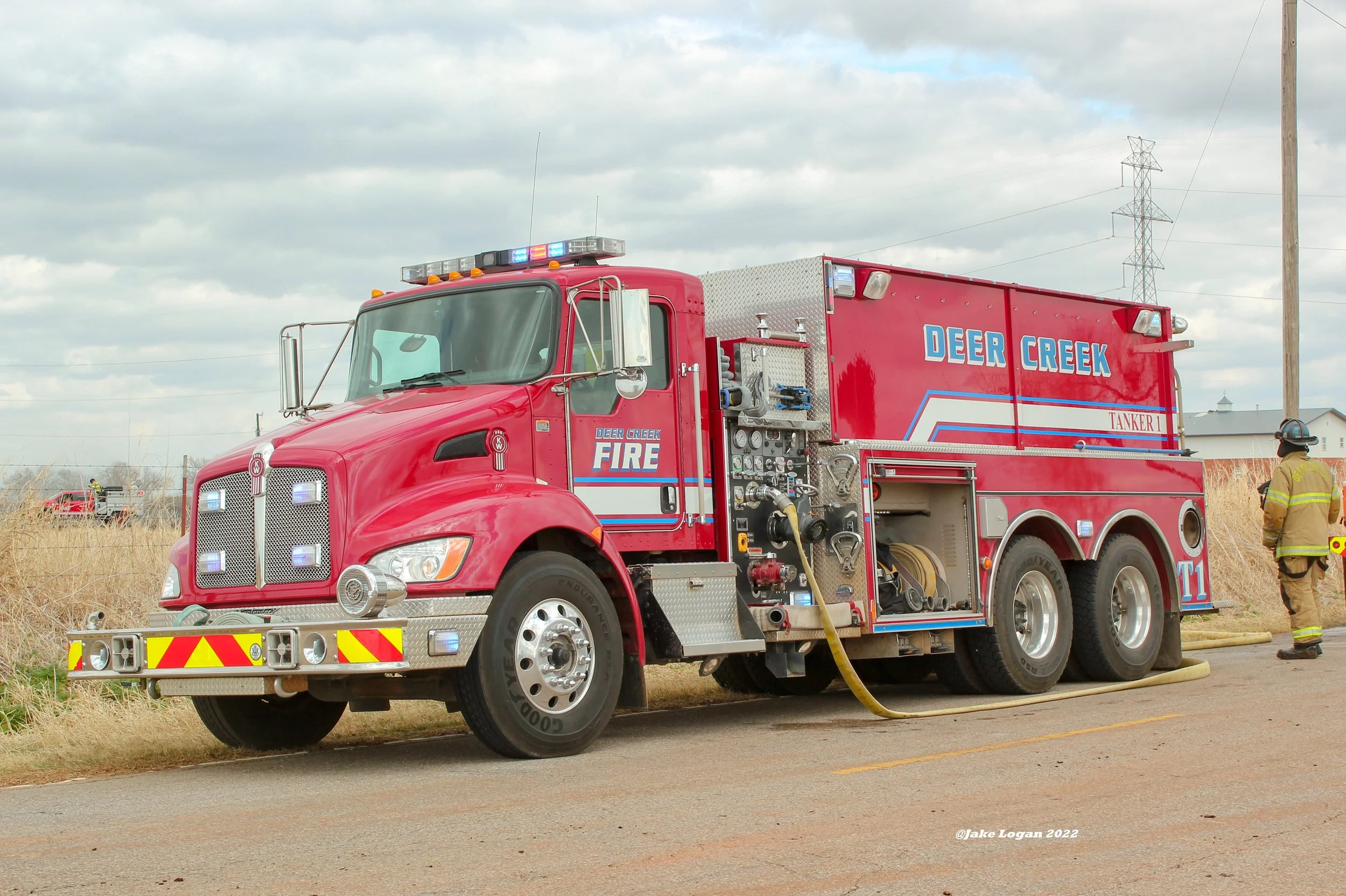 Tanker 2 - 2008 Kenworth/Pierce, Job #? - 500/2500 - Diesel/Auto - ex-Tanker 1
 
 
Tanker 1 is first out tanker for Station 2, It was not in service at the time of our 2023 visit.