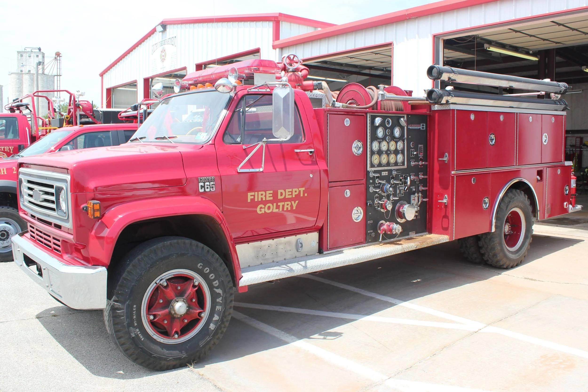 Engine 1 - 1985 Chevy C85/Boardman, Job #? - 1000/? - ?/? - ex-Warr Acres
 
 
Engine 1 was replaced in 2023 and surplused.