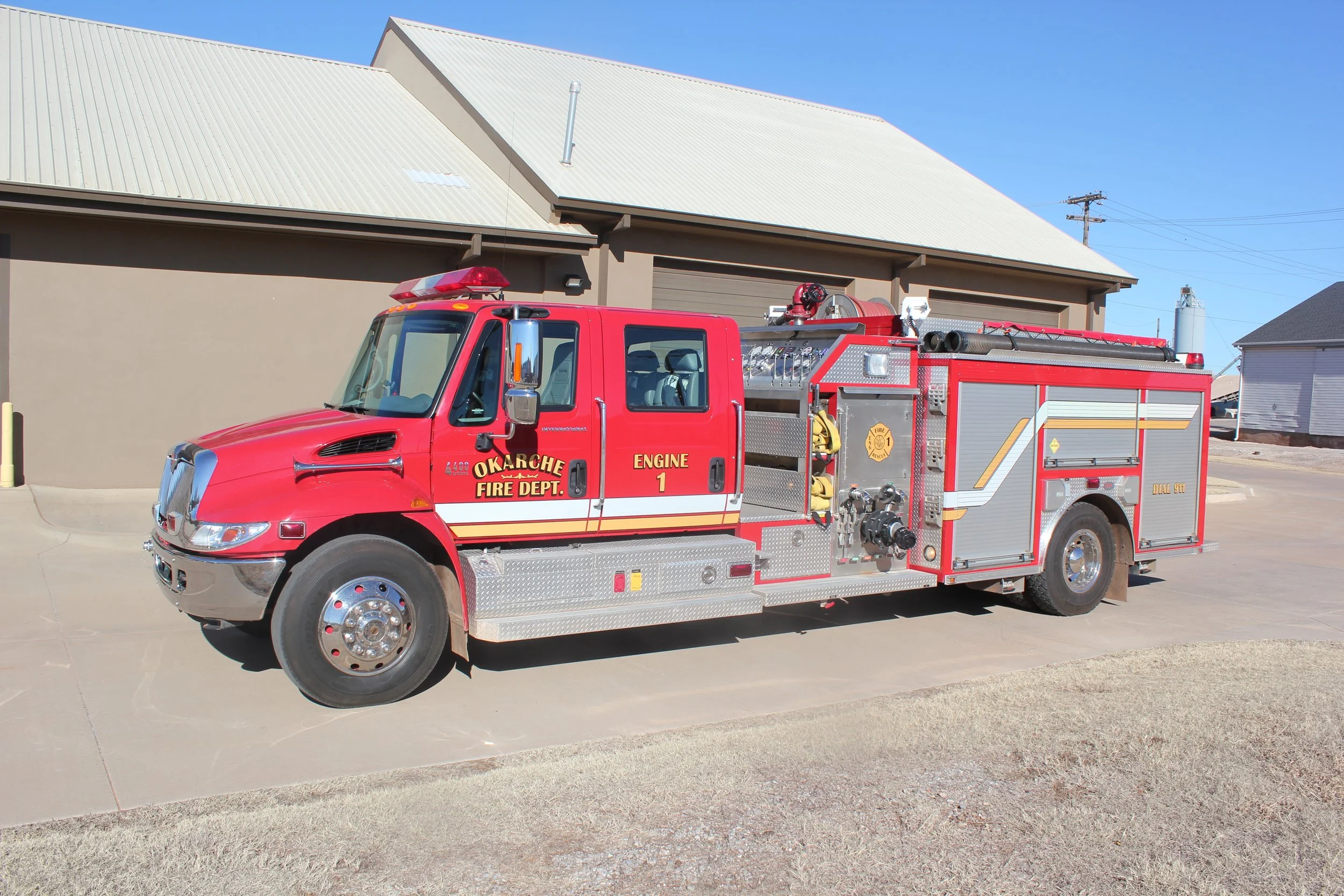 Engine 1 - 2003 International/Precision, Job #? - 1500/750 - Diesel/Auto