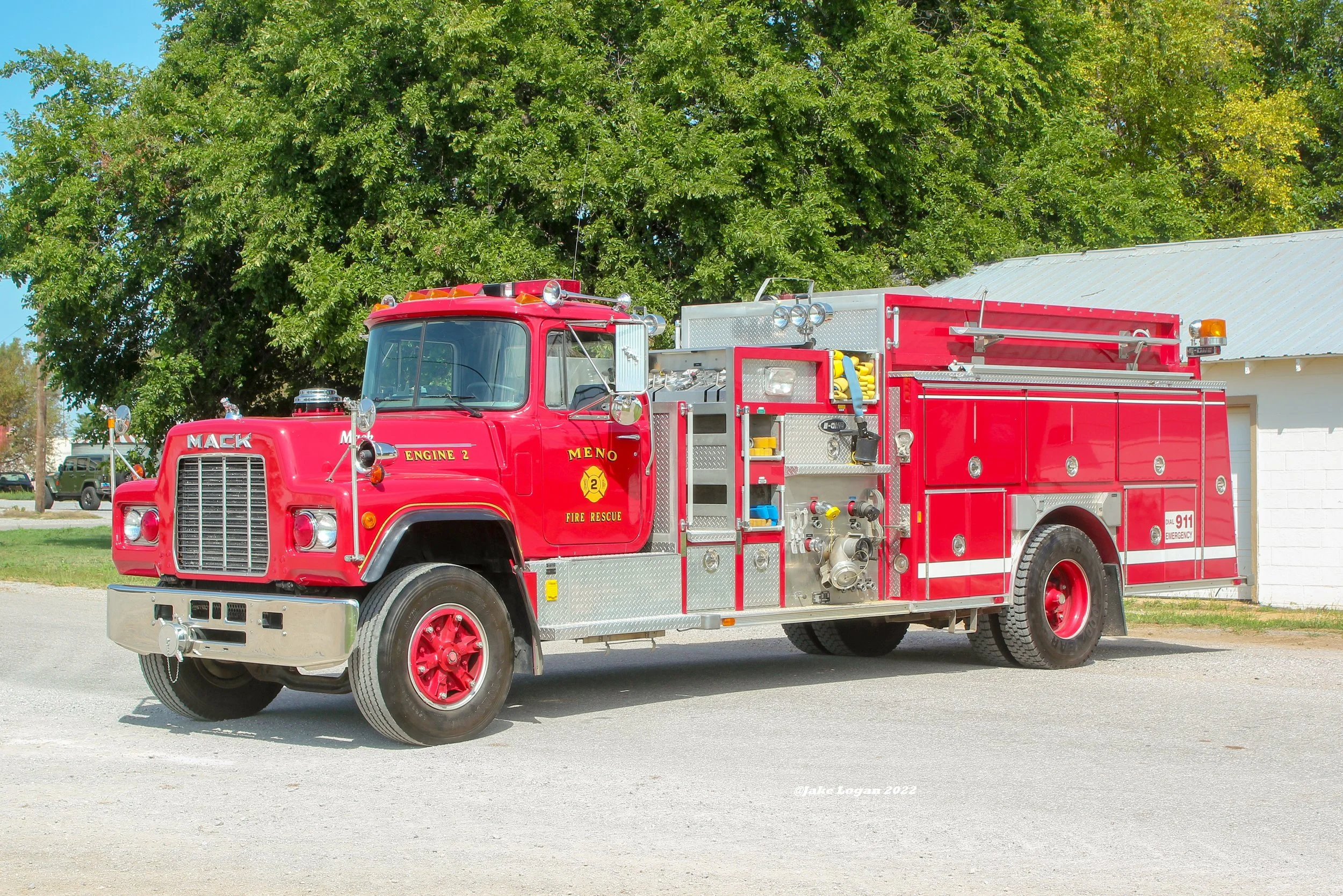 Engine 2 - 1990 Mack/E-One, S.O. #7893 - 1250 Hale/1000 Tank - Diesel/Auto - ex-Milan, NY
 
 
This truck is one of triplets. Milan still has the other two. This truck is in immaculate shape for being 32 years old.