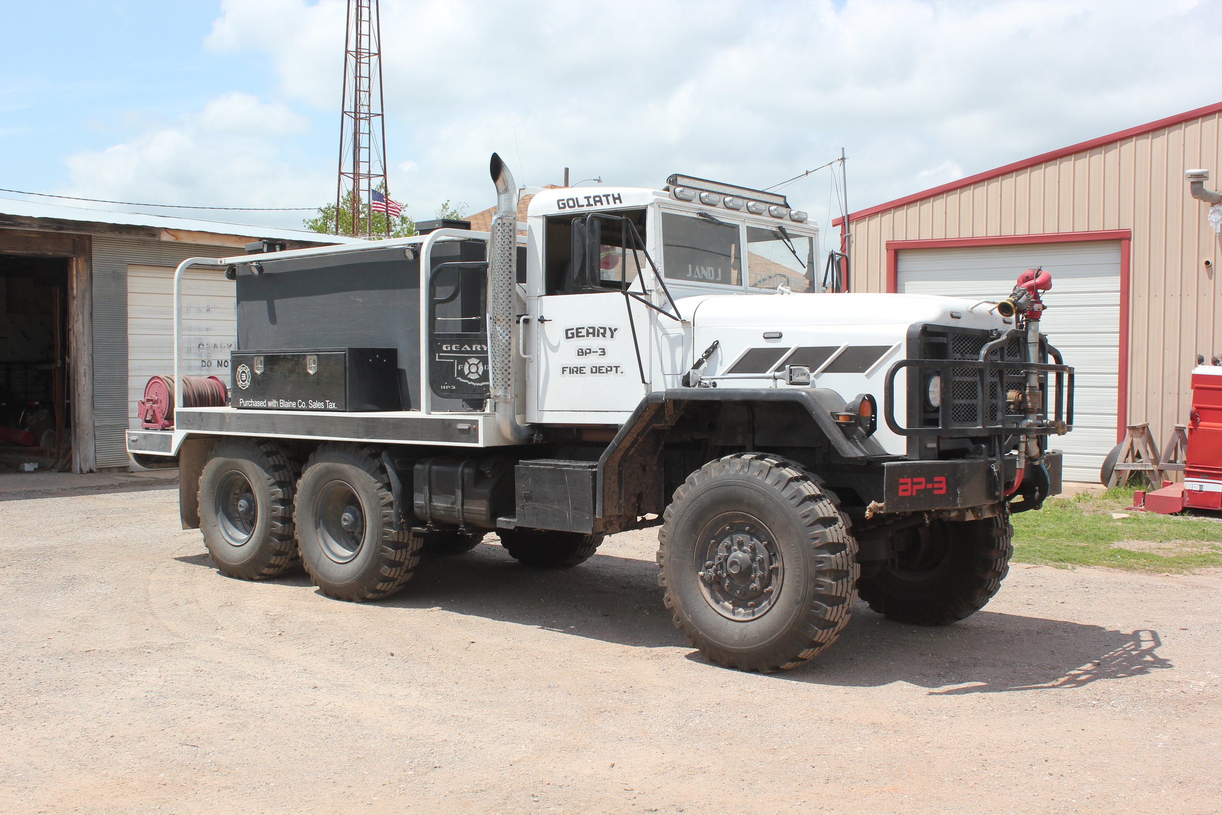 Brush 3 "Goliath" - 1991 BMY 6x6 5 Ton/J&J - 1000 Tank - Diesel/Auto