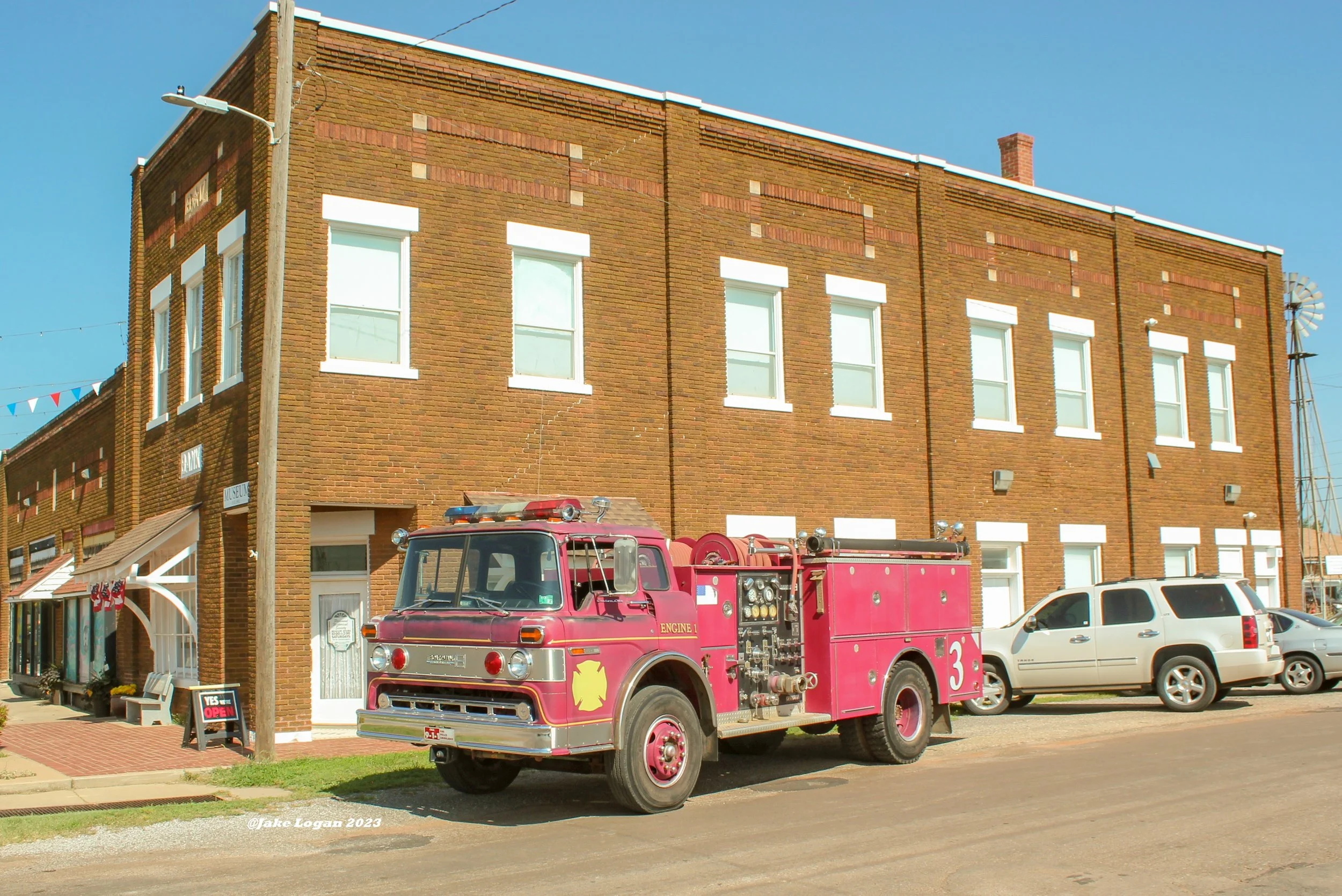Engine 1 - 1984 Ford/Boardman, F-2603 - 1000/750 - GM
 
 
Engine 1, later assigned Engine 3, is now privately owned alongside the Tank Pumper.