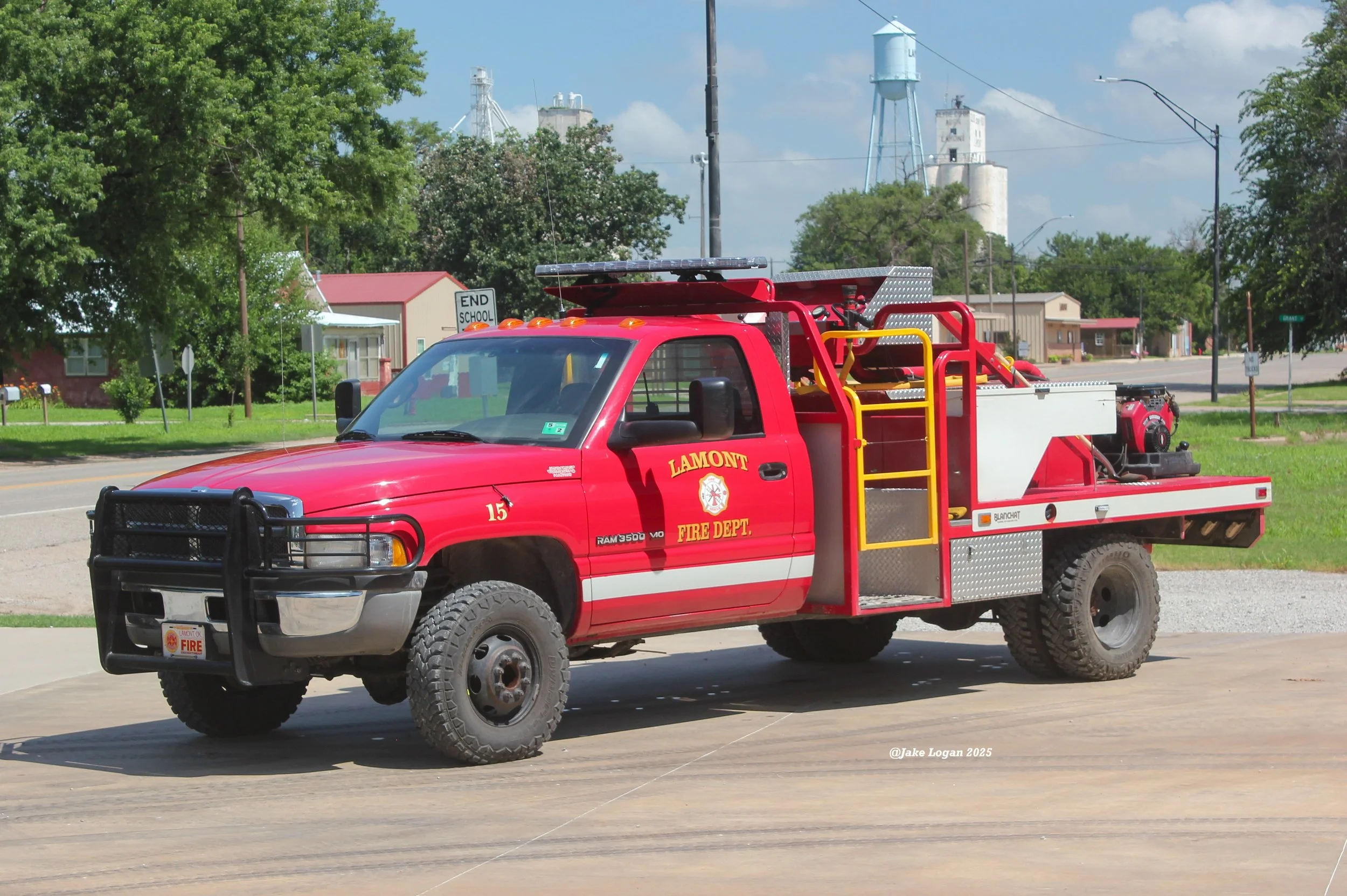 Brush 15 - 2001 Ram 3500/Blanchat B-3 Chaparral - 200 Rowe/400 Tank - Gas/Auto