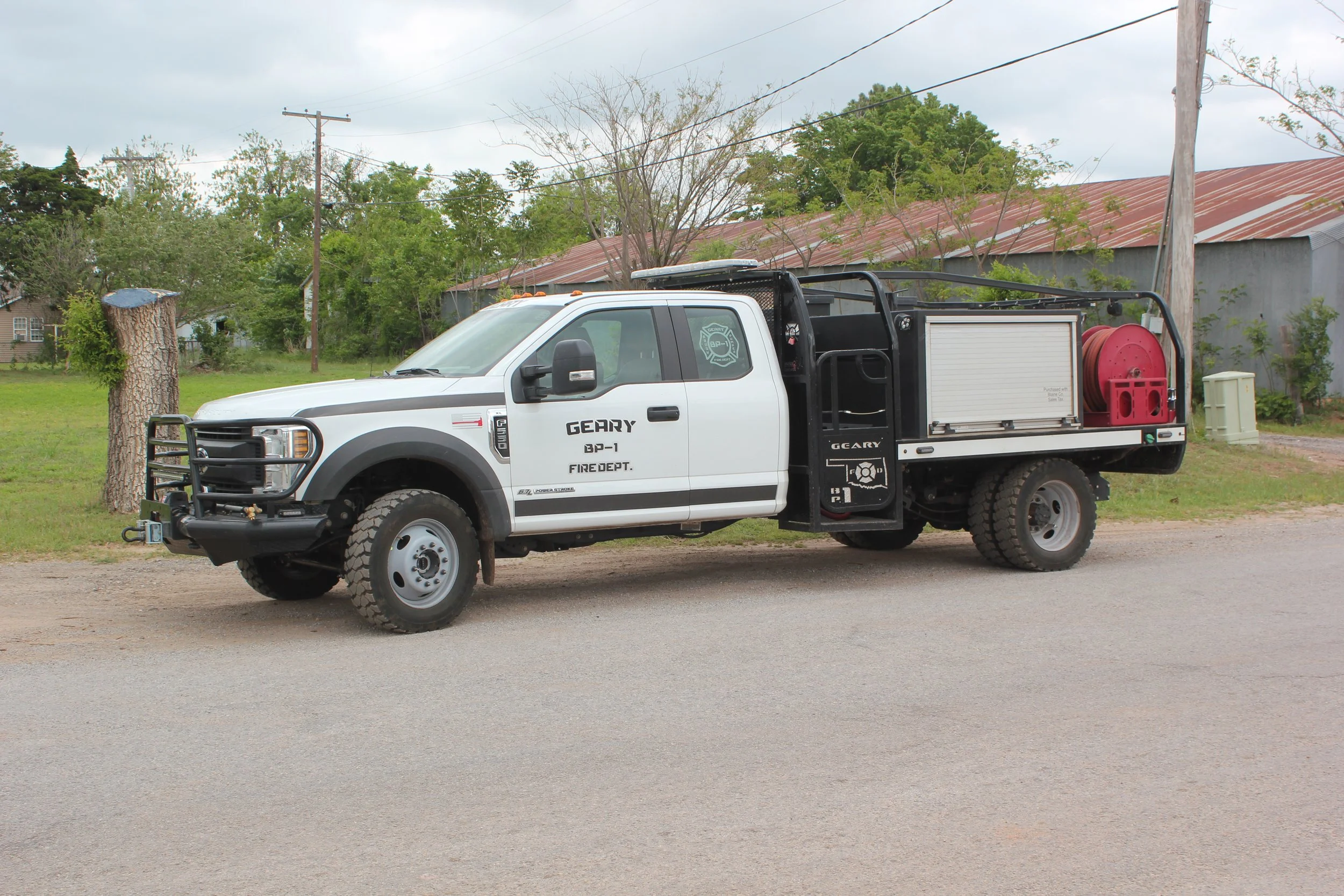 Brush 1 - 2018 Ford F550/J&J - 500 Tank - Diesel/Auto