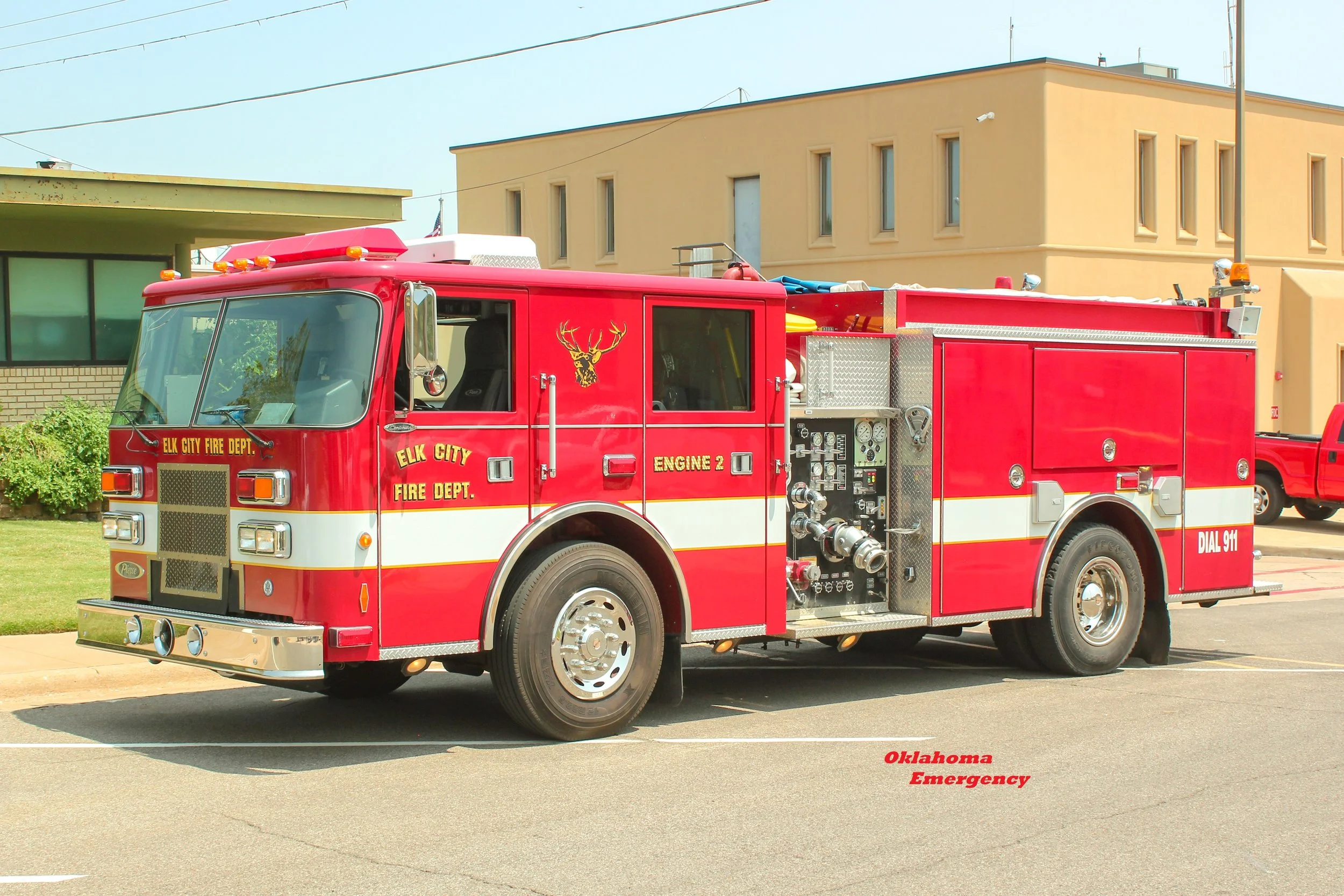 Engine 2 - 2000 Pierce Contender, Job #EE-005 - 1250 Waterous/1000 Tank - Diesel/Auto