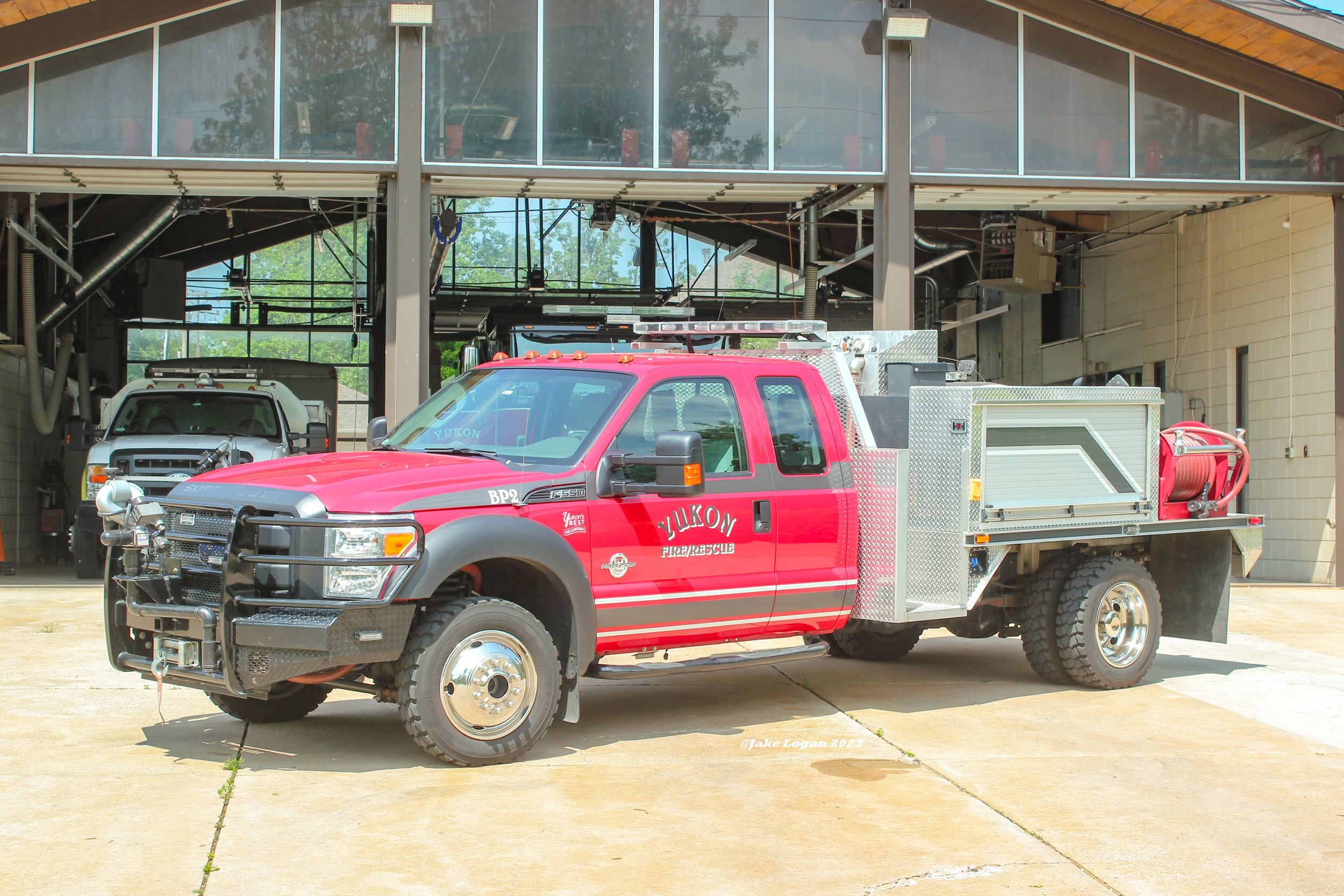 Brush Pumper 2 - 2011 Ford F550/Chief - 200 Hale/400 Water/10 Foam - Diesel/Auto
 
 
Brush Pumper 2 is first out along with Engine 2 for grass fires at Station 2