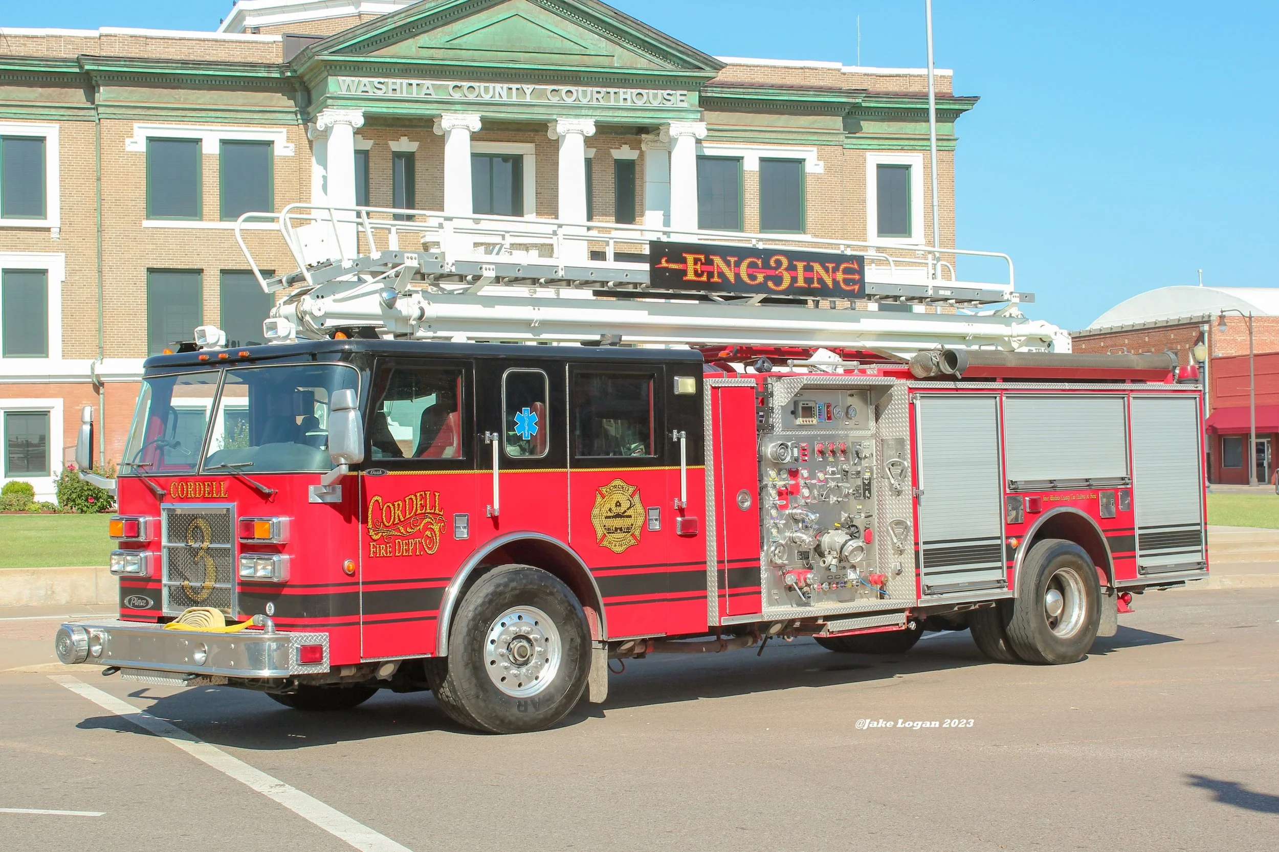 Engine 3 - 2003 Pierce Dash, Job #13578 - 2000 Waterous/500 Tank/50' - Diesel/Auto - ex-Salt Lake County, UT