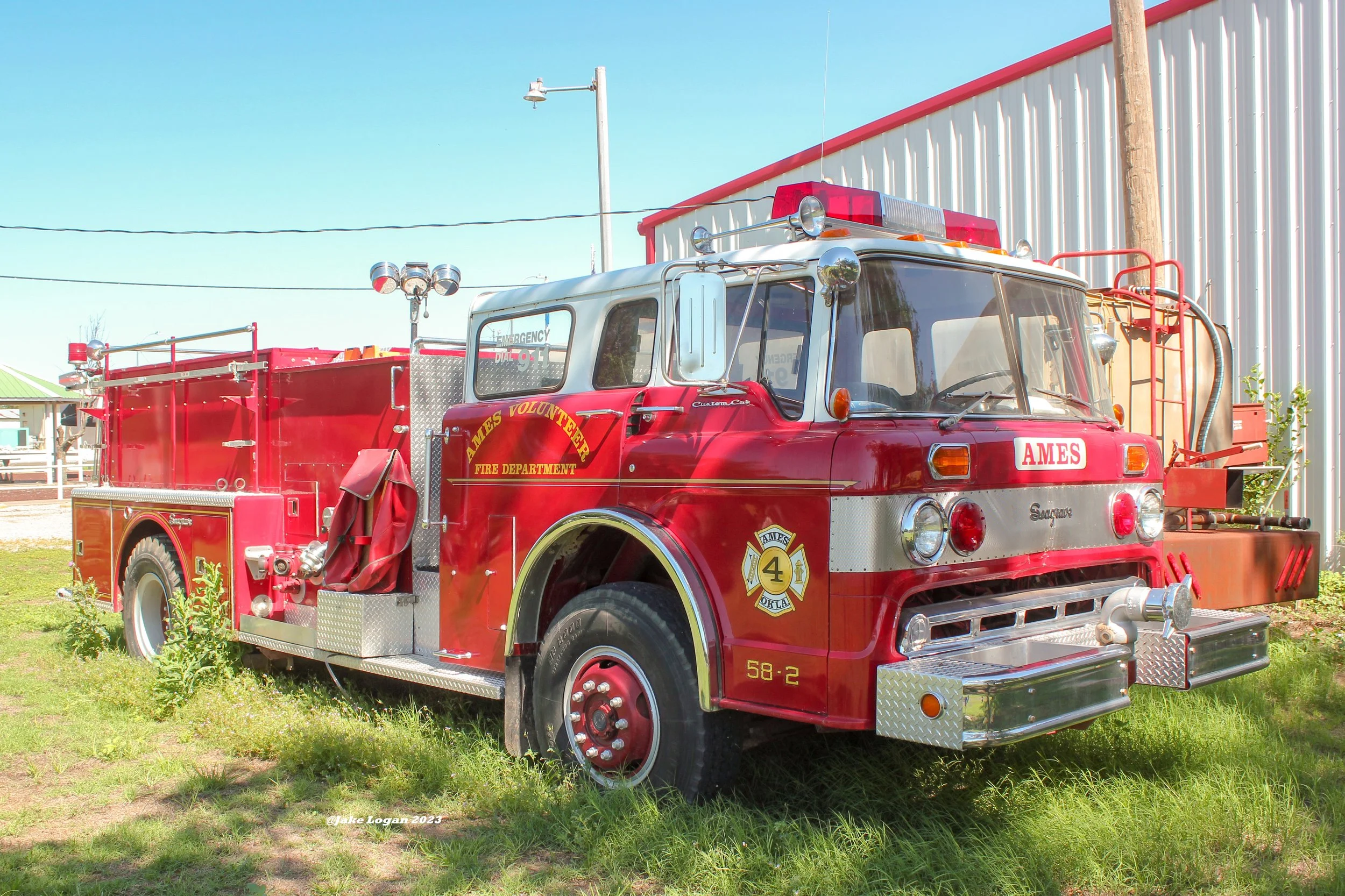Former Engine - 1979 Ford/Seagrave - 1000 Waterous/600 Tank - Diesel/Manual - Bon Air, PA
 
 
This truck was retired in 2023 after acquiring the current Engine 34. This truck was surplused and was again sold by a private party via Facebook marketplac