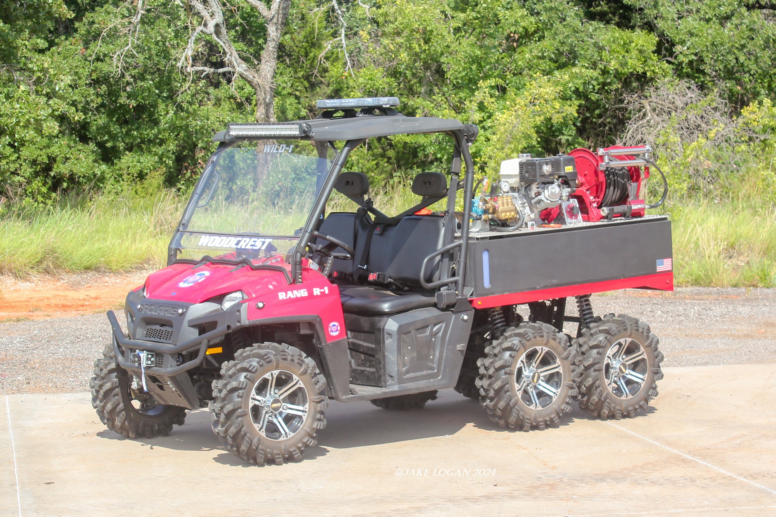Ranger 1 - 2018 Polaris Ranger/RKO - 4 CAT/120 Water/20 Foam - Gas/Auto 
 
 
Ranger 1 was originally built for Northwest Arkansas Regional Airport. The WFD purchased the unit in 2023.