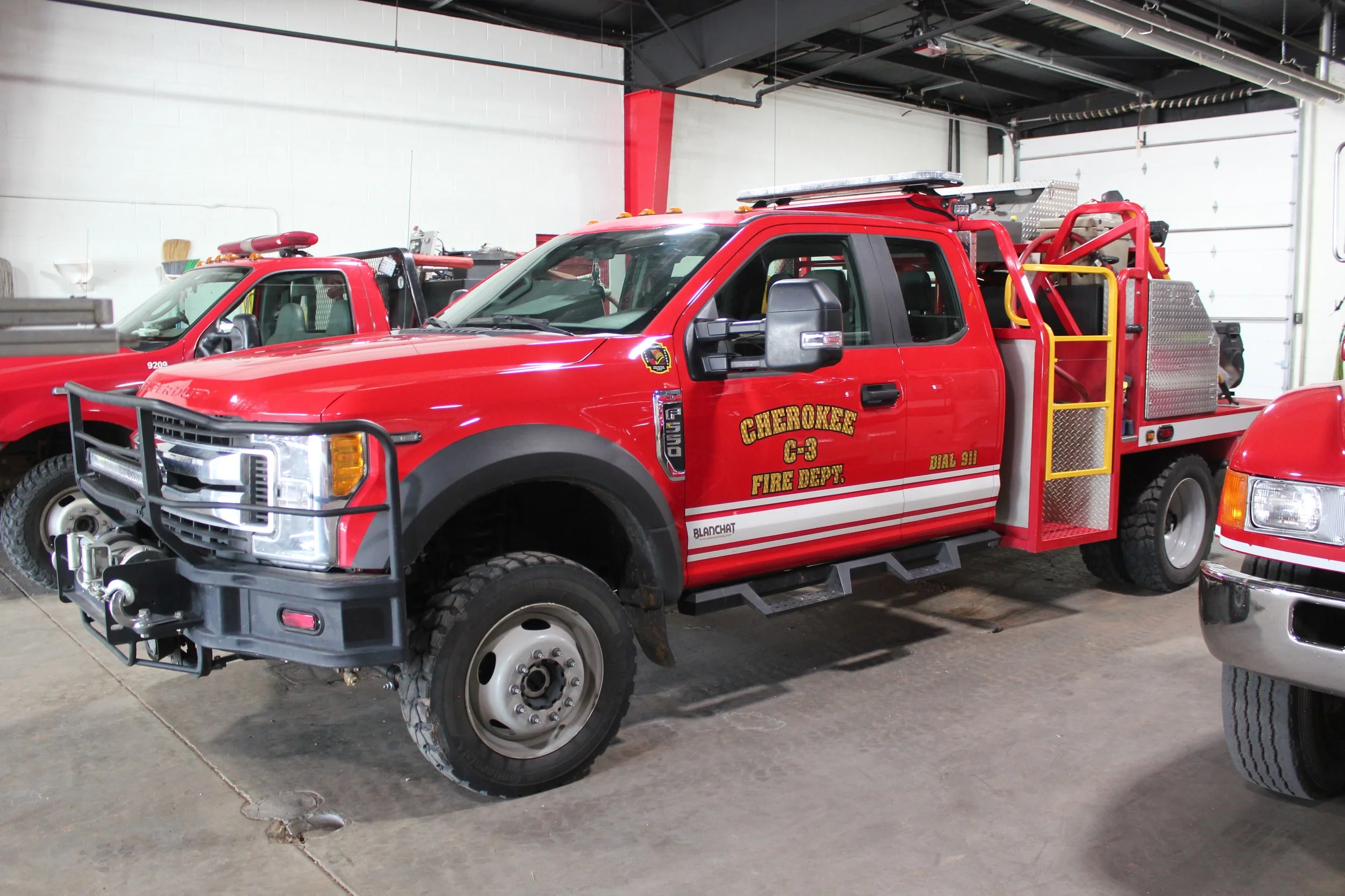 Brush 3 - 2018 Ford F-550/Blanchat B-4 Chaparral - 200/400 - Gas/Auto