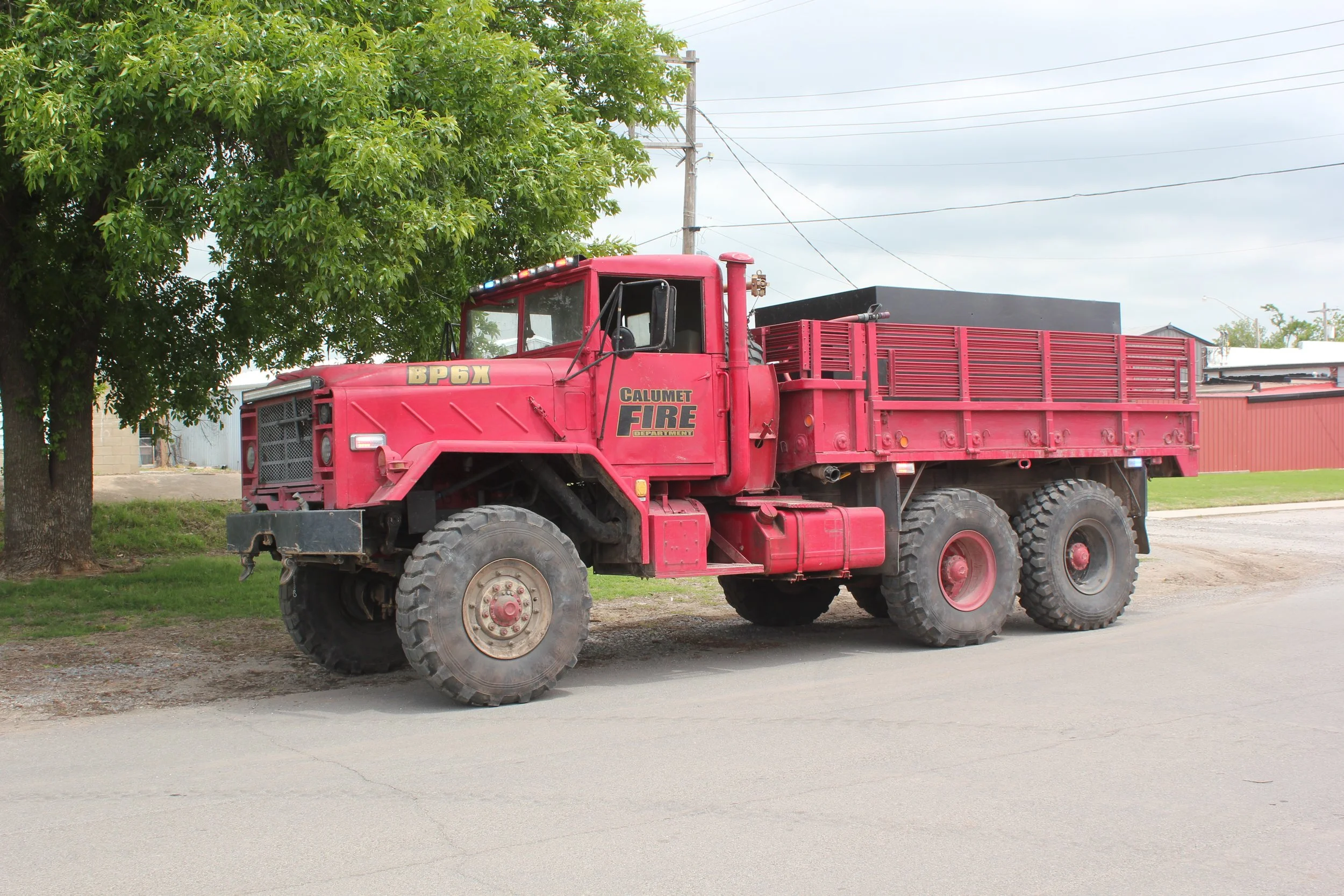 Brush Pumper 6X - 1991 BMY 6x6 5 Ton/CFD - ? ?/1200 Tank - Diesel/Auto