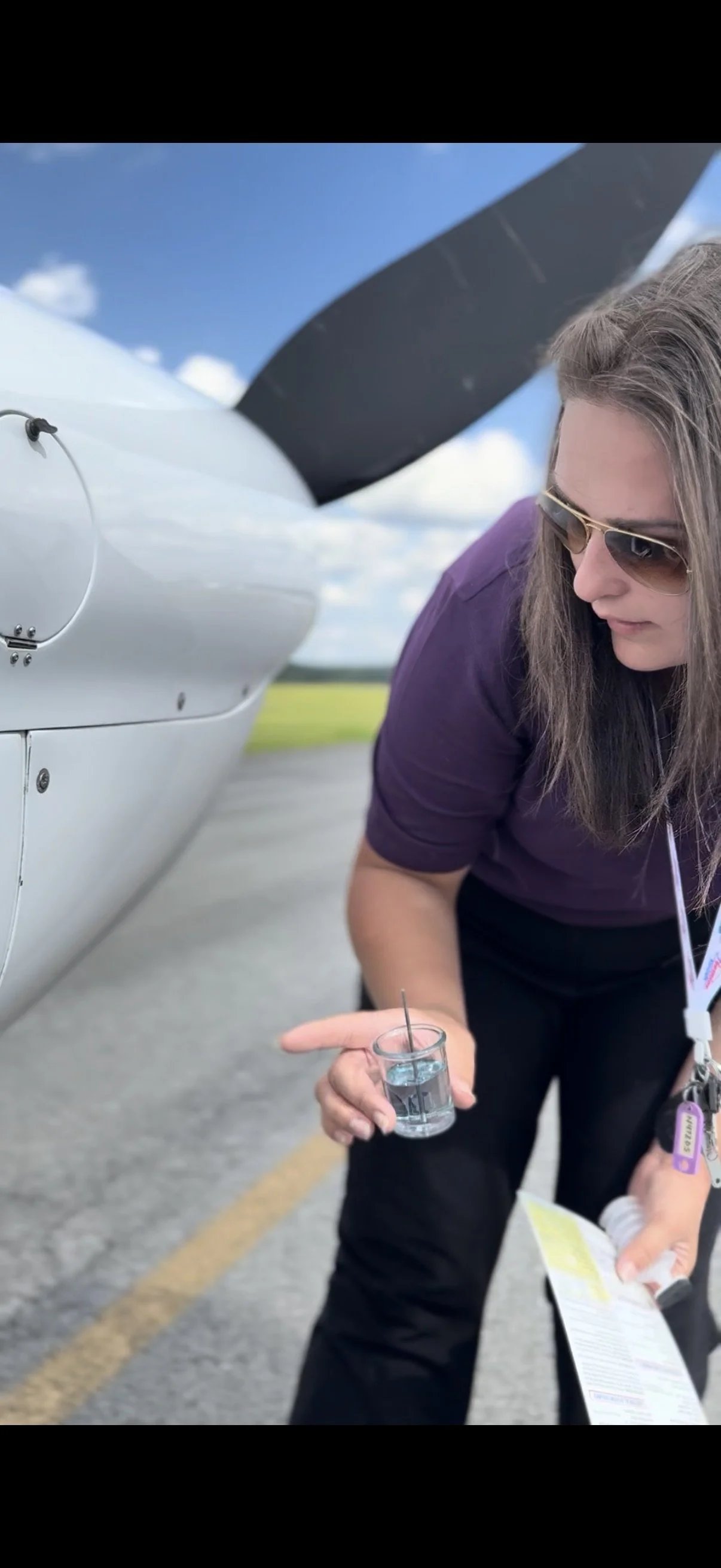 Female instructor pilot. Veteran instructor.  Flight Instruction. 