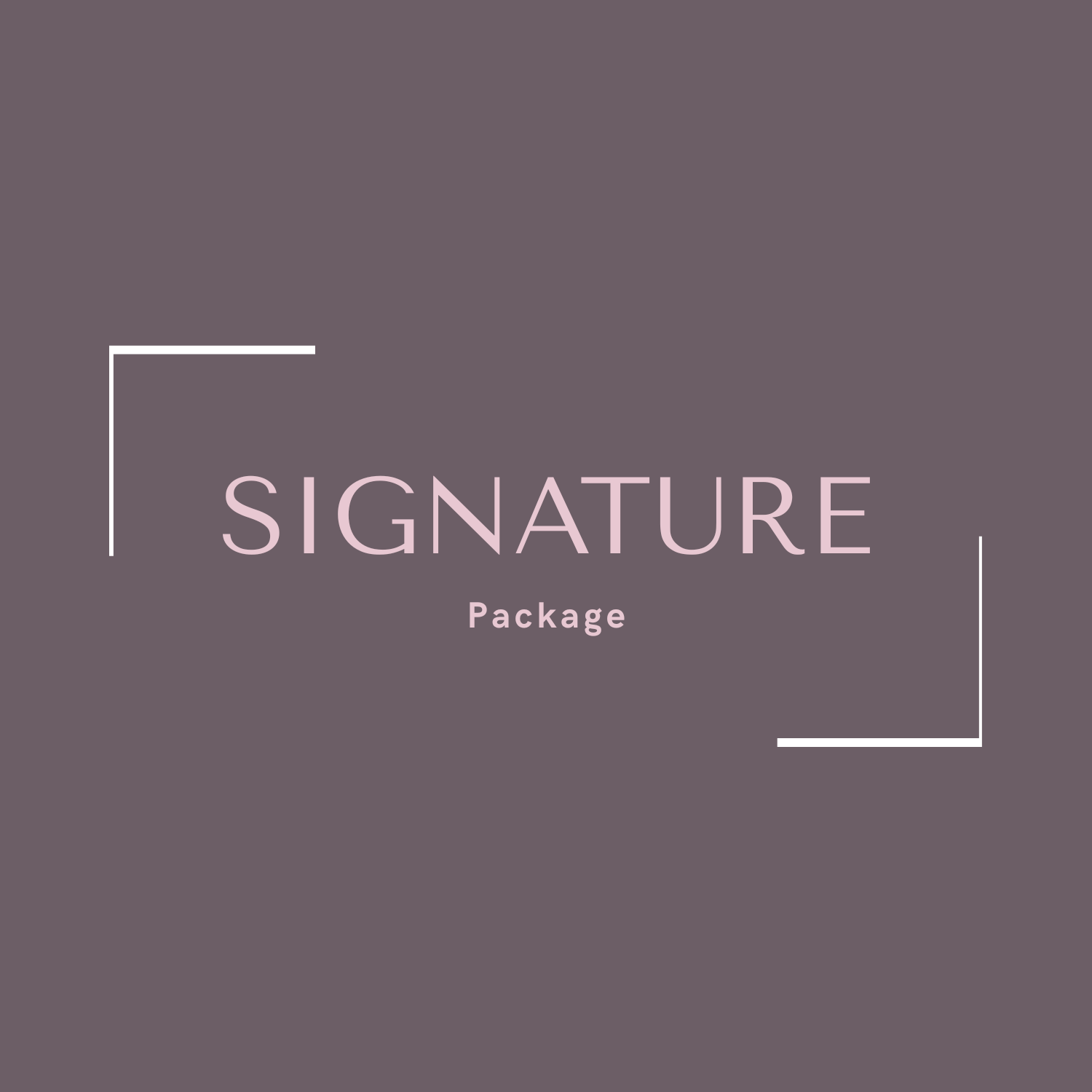 ✨Signature Package