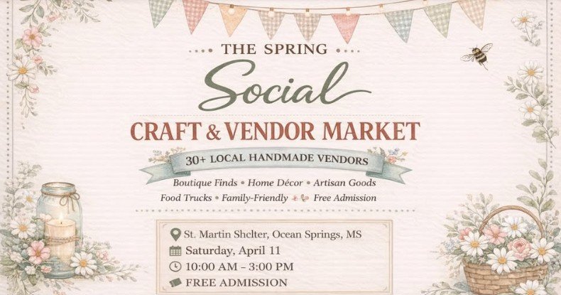 The Spring Social – Craft & Vendor Market