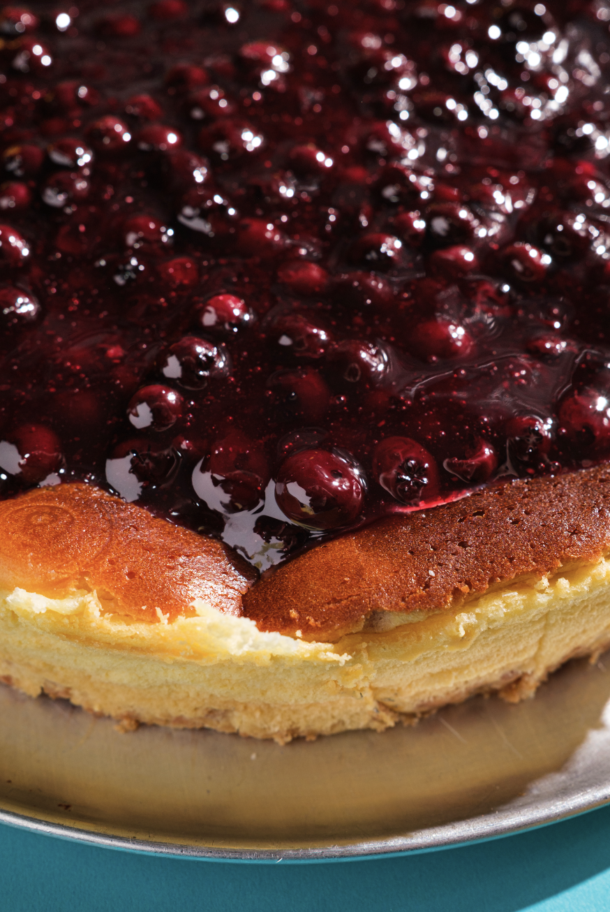 Cheesecake de Árandanos