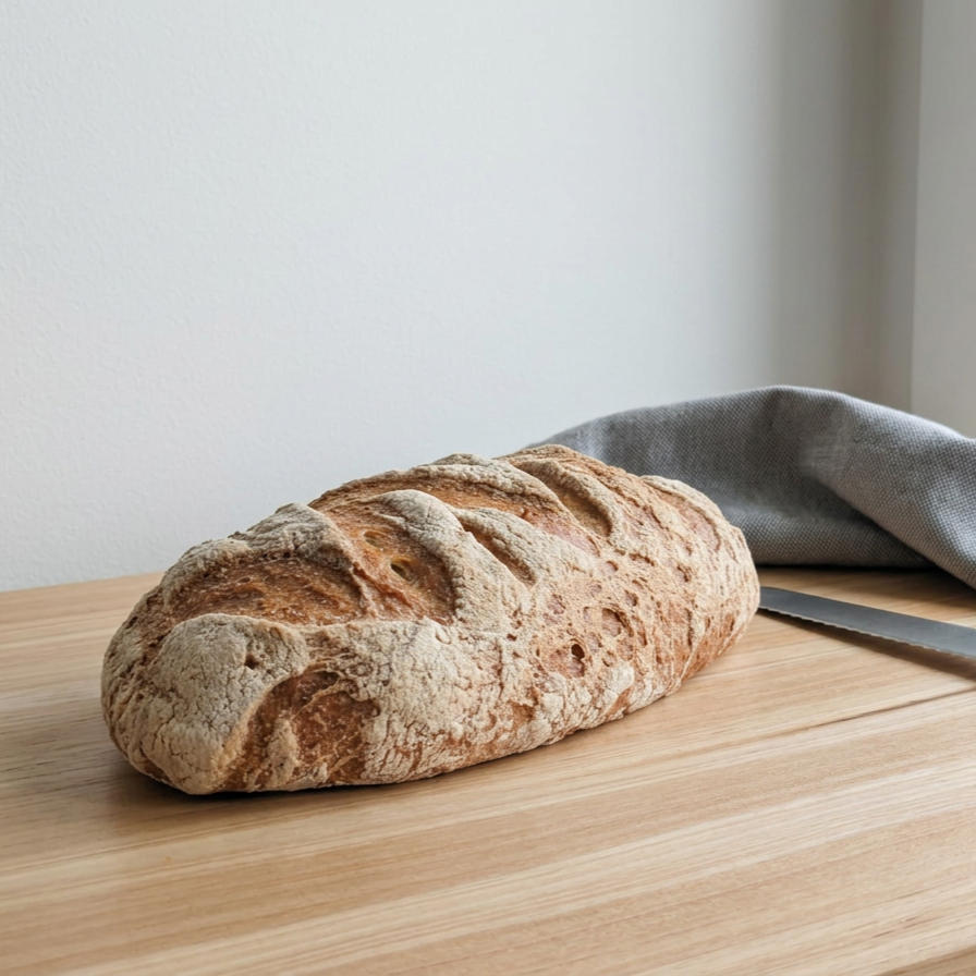 French Style Sourdough Inspired AIRFRIED Bread Loaf