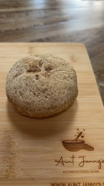 4 Pack Hamburger Buns - Sourdough Inspired AIRFRIED Buns