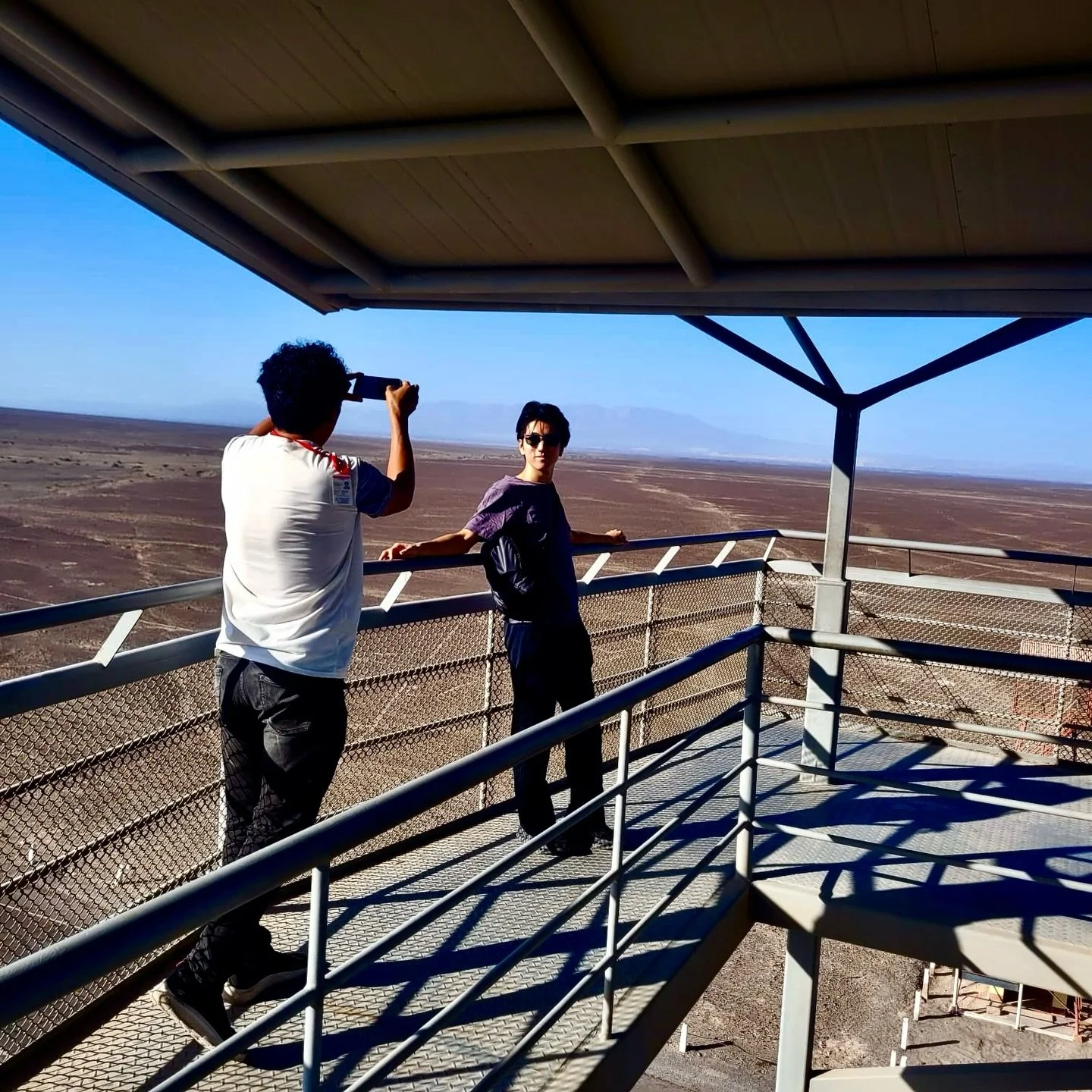 🌍 **Hey Travelers!** ✈️ Did you know that you can visit the famous **Nazca Lines** not only by flying over them? 🌄 You can also experience them from **five amazing viewpoints** along the **Panamericana Sur** highway! 🚗💨

From these spots, you'll 
