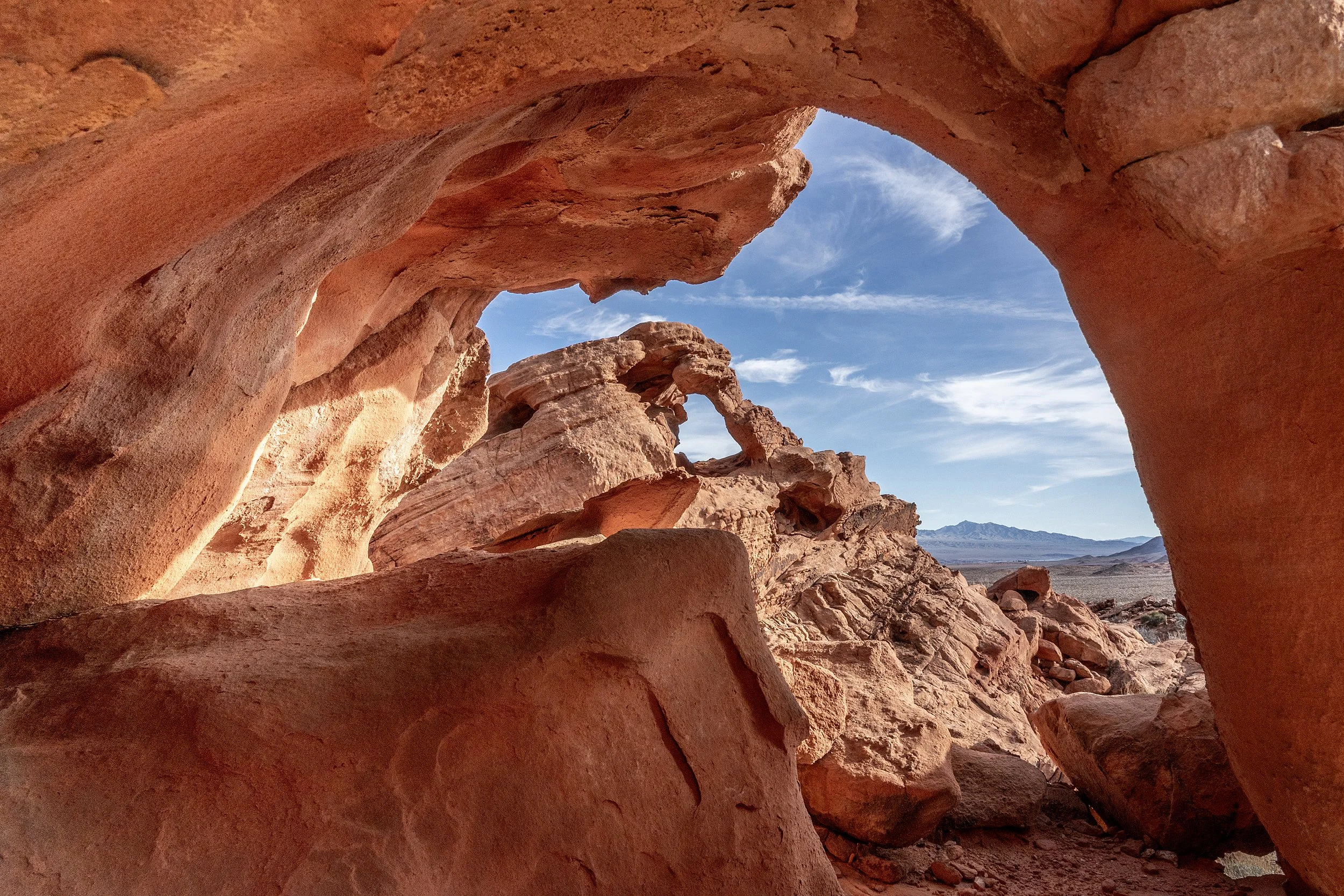 Triple Arch, Mojave Desert, USA