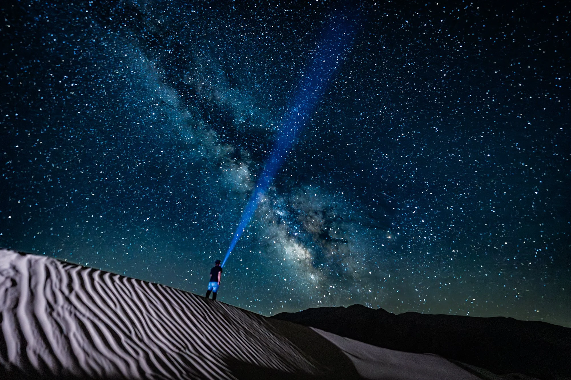 Mesquite Sand Dunes, Death Valley, USA