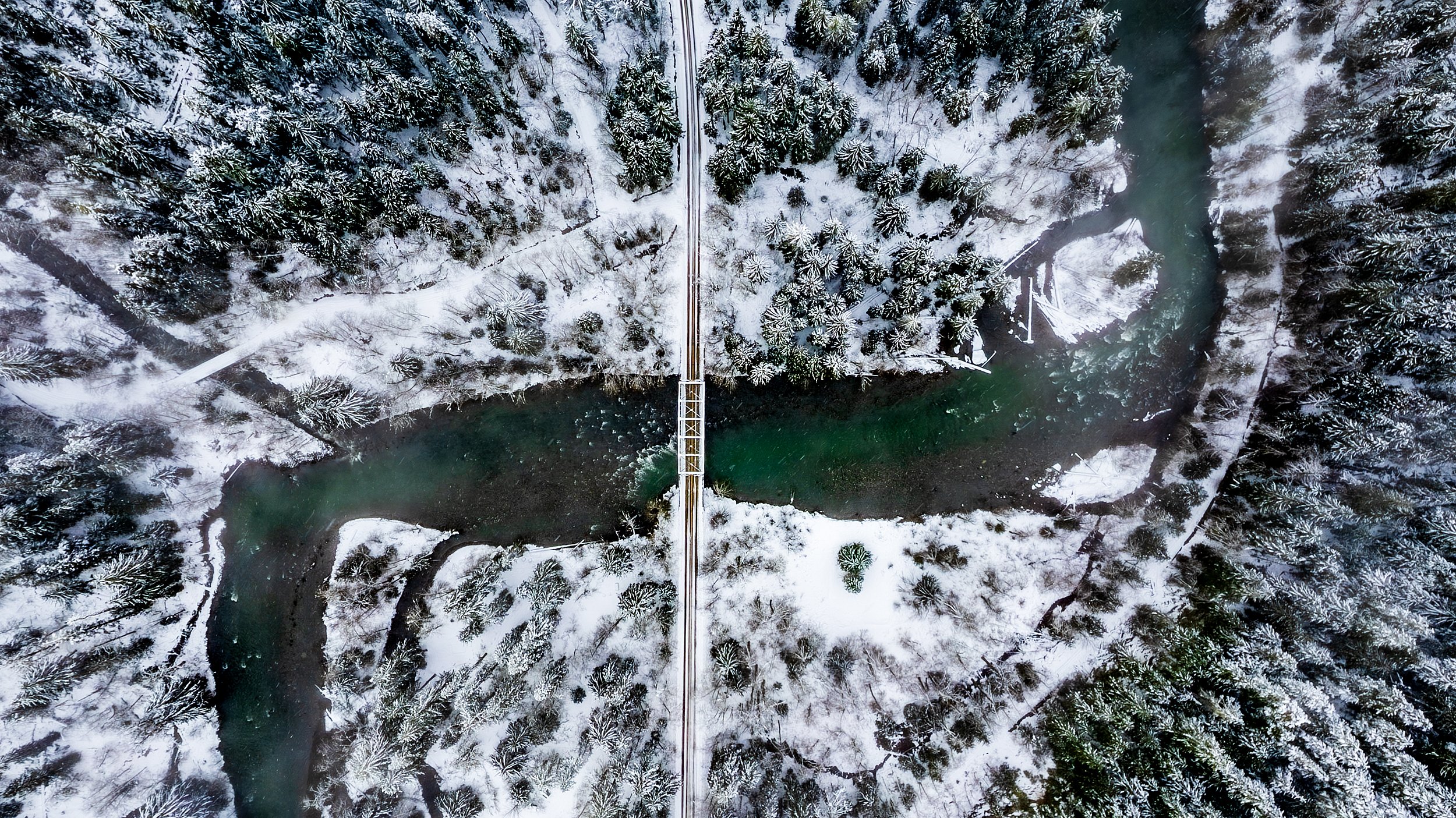 Mountain Loop Highway, USA (Winter)