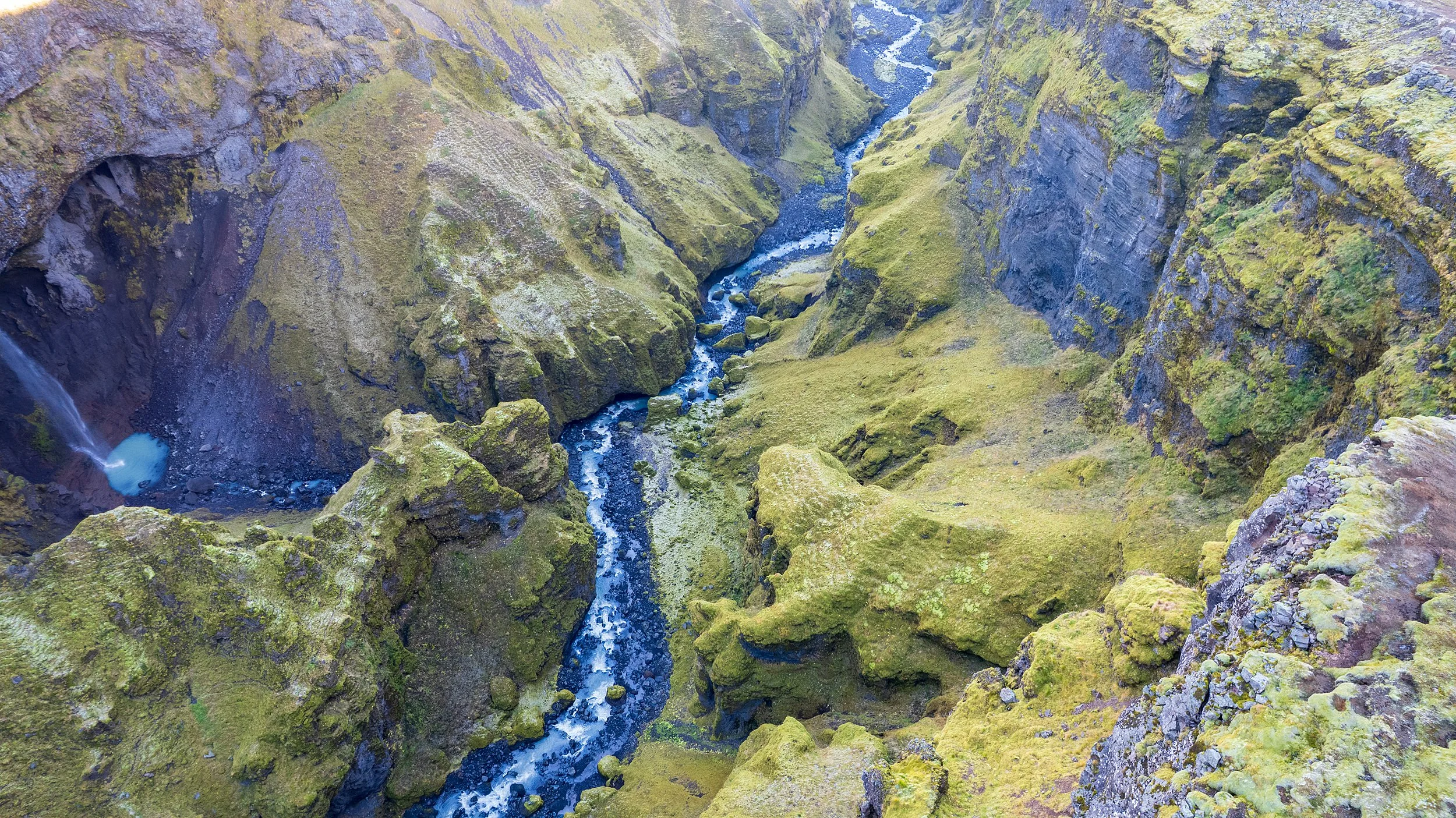 Mulagljufur Canyon, Iceland