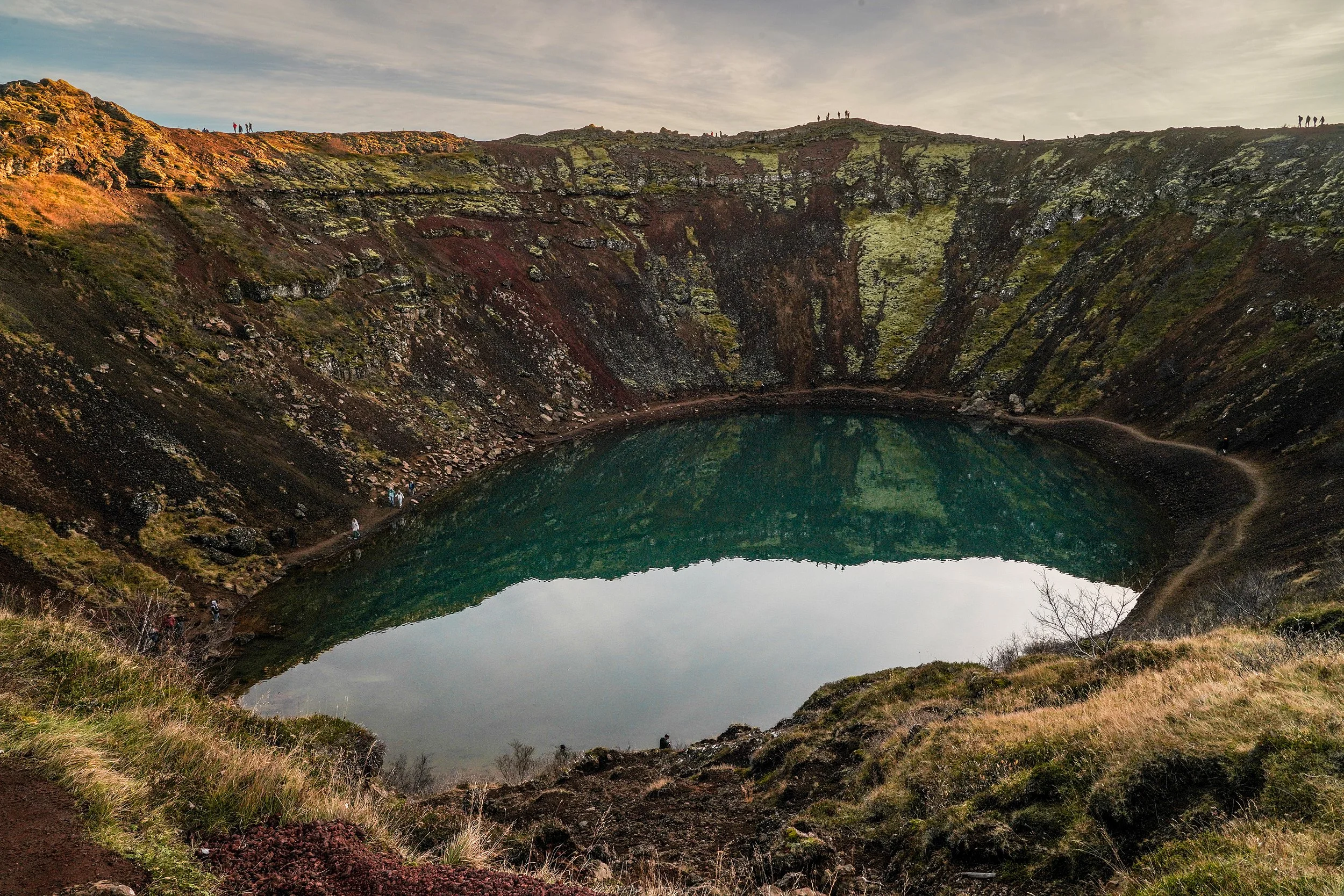 Kerið Crater Lake, Iceland