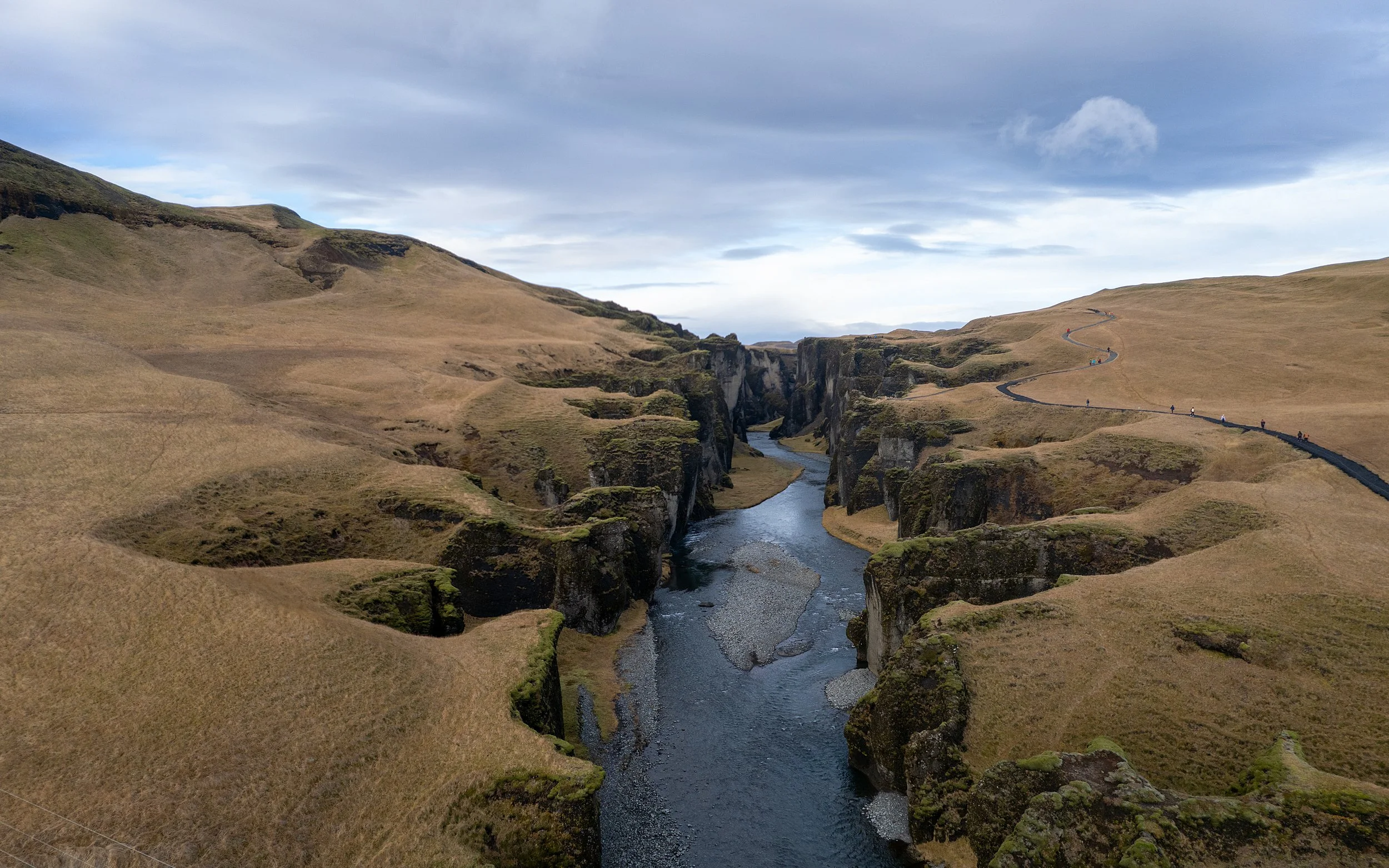 Fjaðrárgljúfur Canyon, Iceland