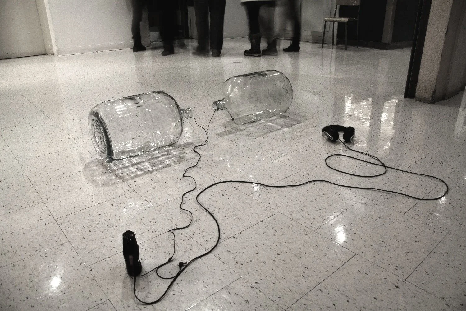 Sans titre (touries de verres), 2014