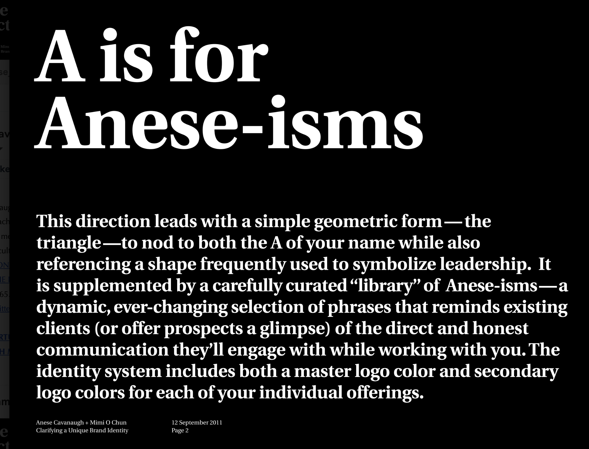 ANESE-ISMS