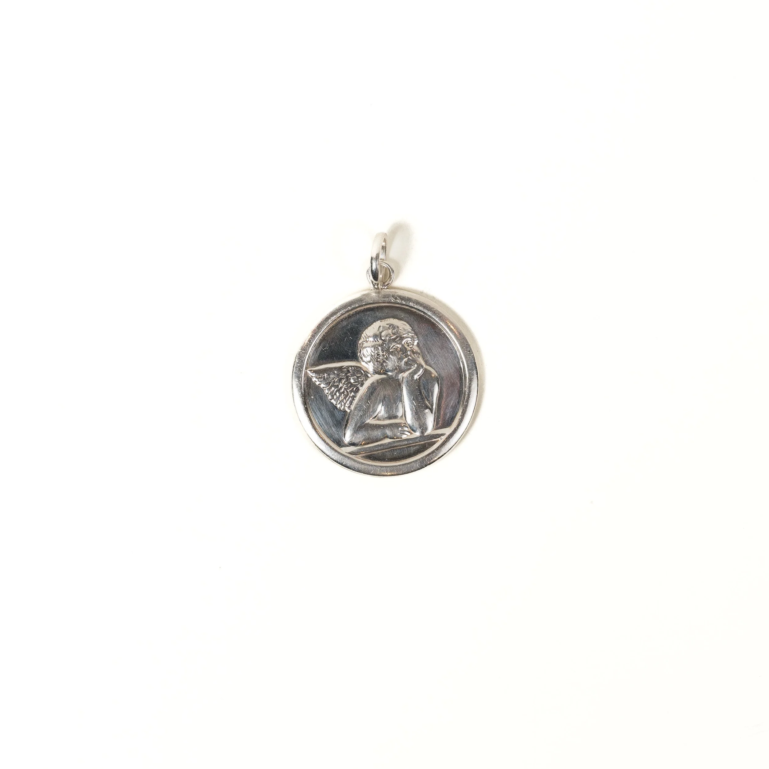 Cherub Medallion Pendant