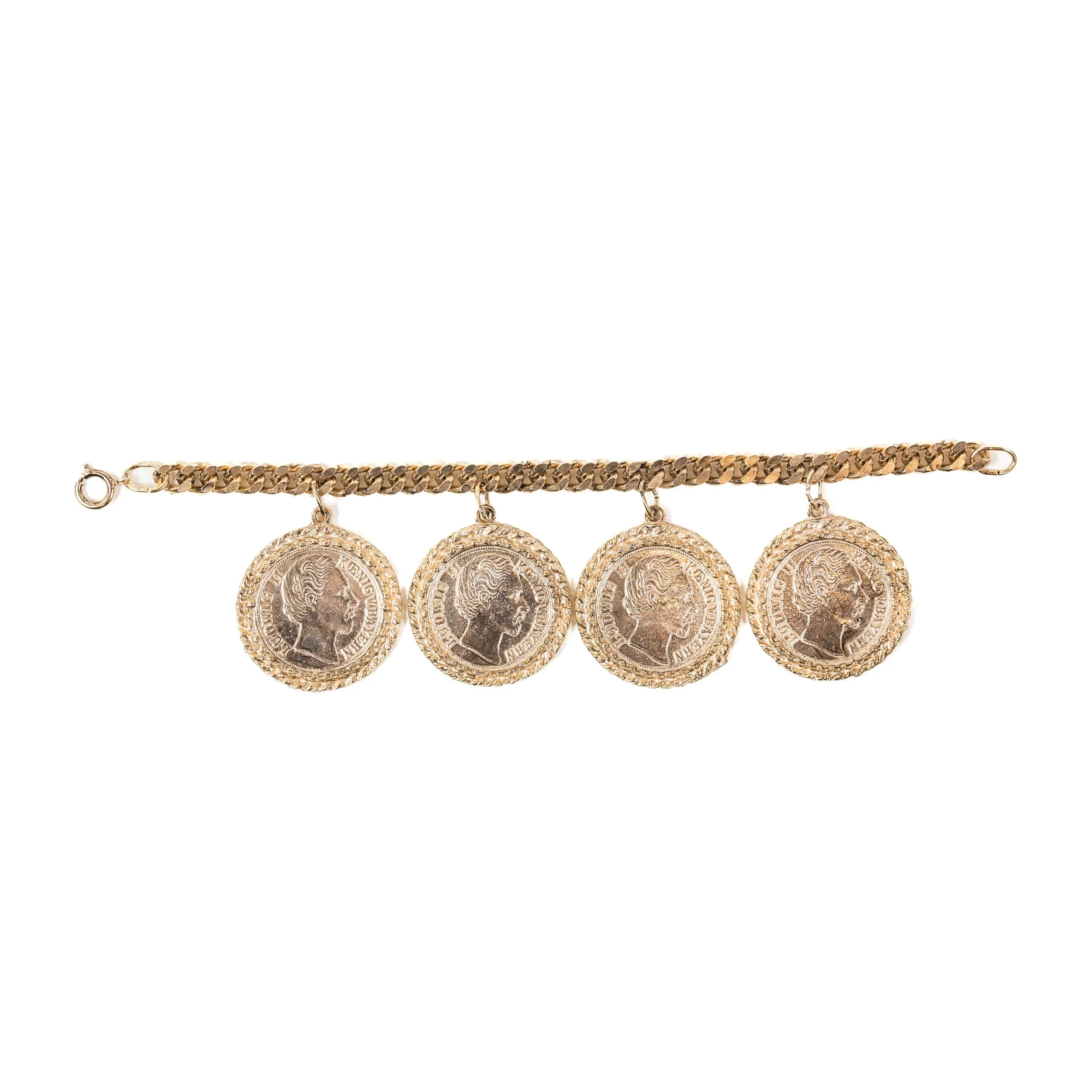 Heavyweight Coin Bracelet