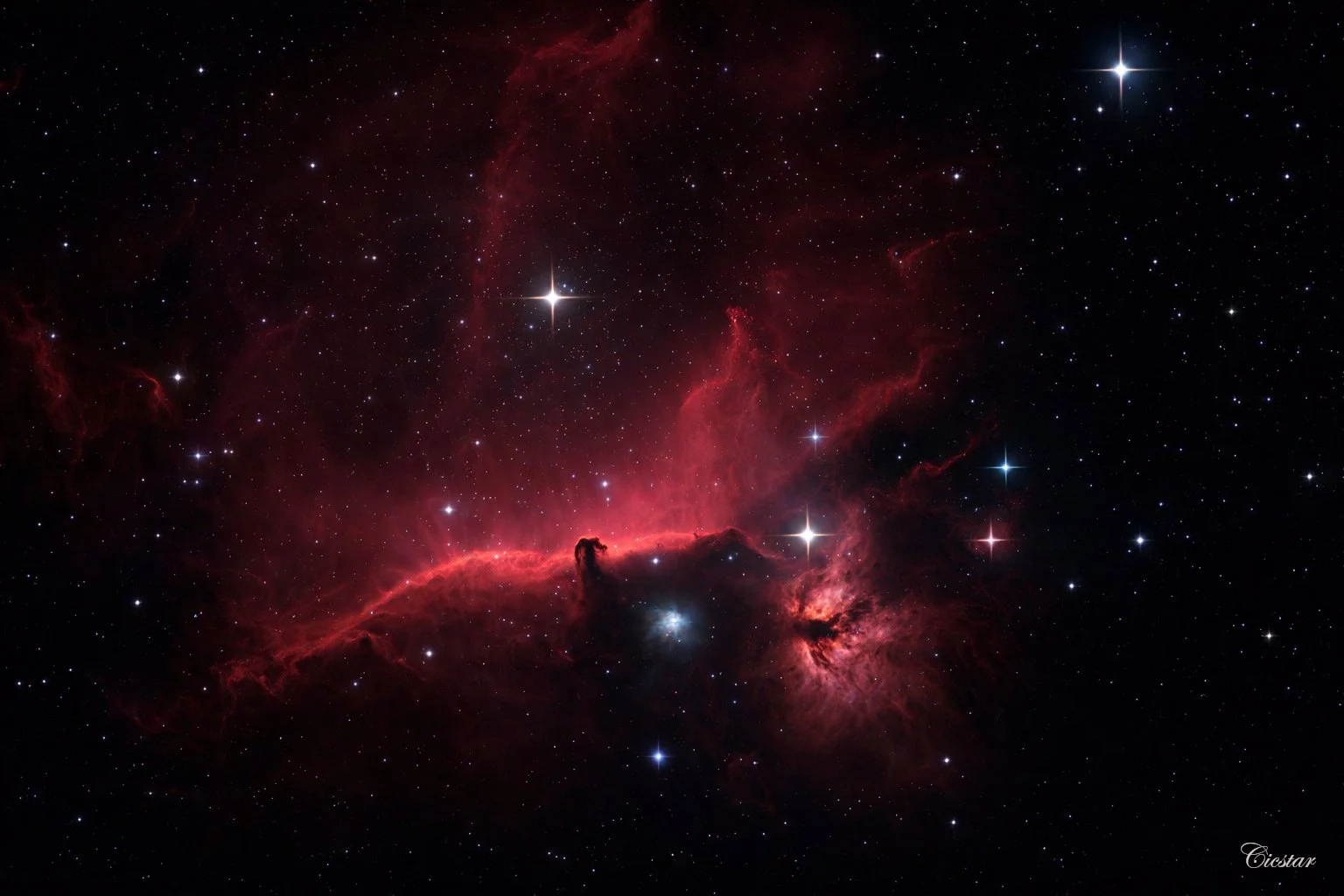 IC 434 – The Horsehead Nebula HOO - Digital Download