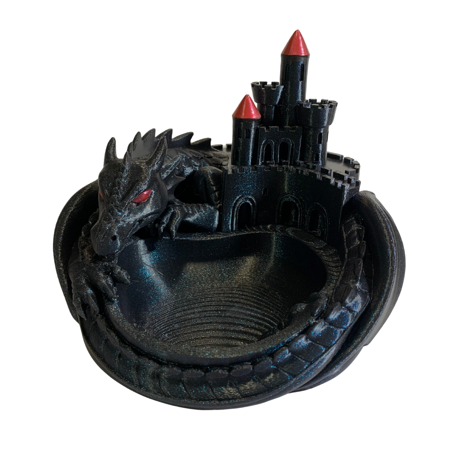 Midnight Dragon Castle Bowl