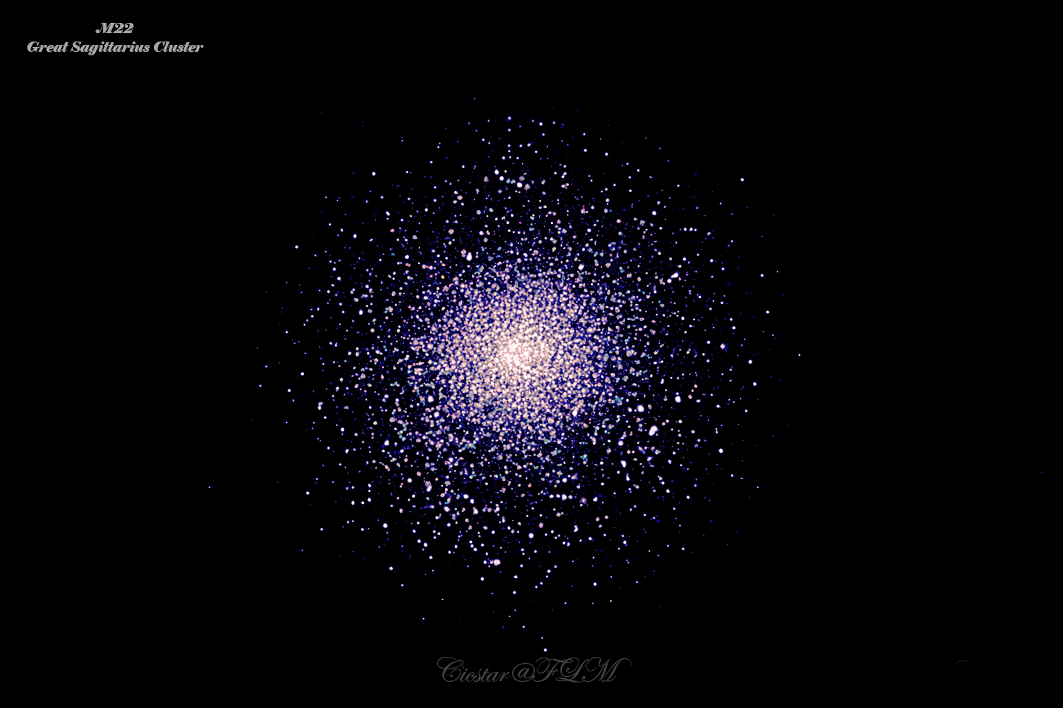 M22 - The Great Sagittarius Cluster
