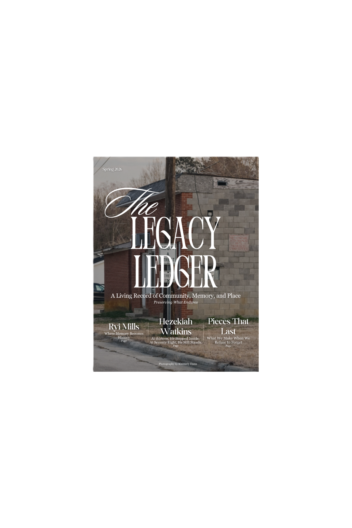 The Legacy Ledger — March 2026 Print Edition