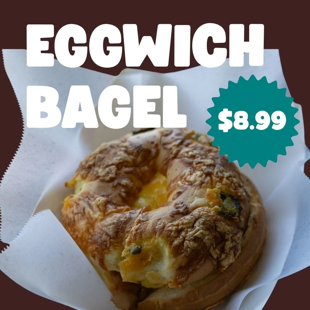 Not just a bagel. It&rsquo;s an Eggwich Bagel. Pair it with your favorite coffee and you are set!

#coffee #coffeeshop #breakfast #joltnbolt #gilbert #gilbertaz #gilbertcafe #gilbertcoffeeshop #breakfasttime☕️