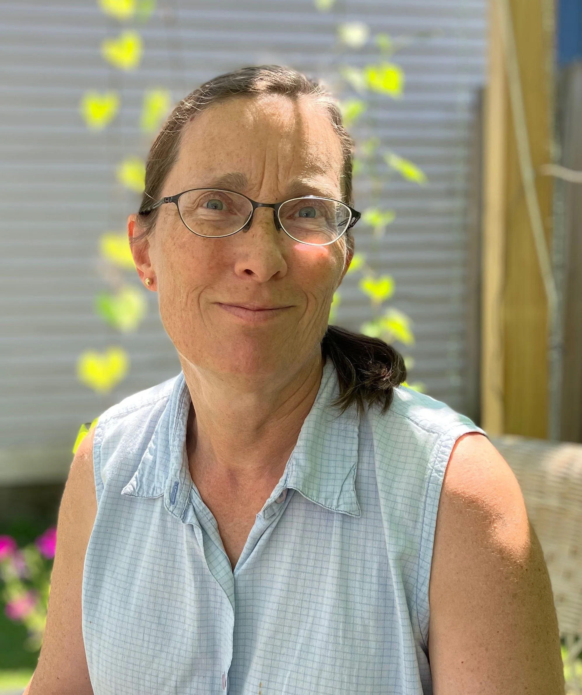 Color photograph of birth doula Sarah Howe