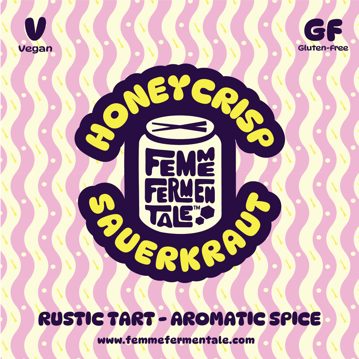 Honeycrisp Apple Sauerkraut