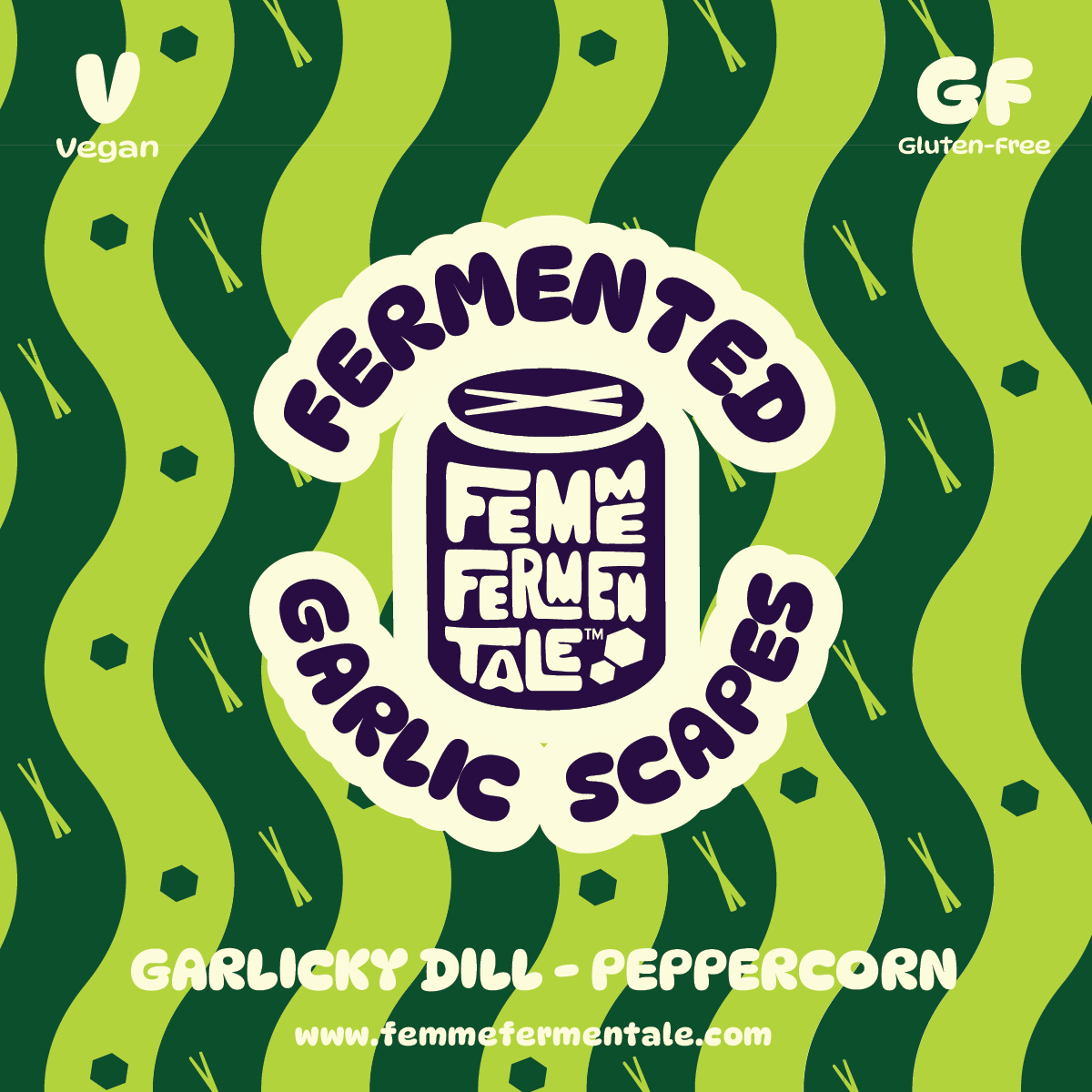 Fermented Garlic Scapes