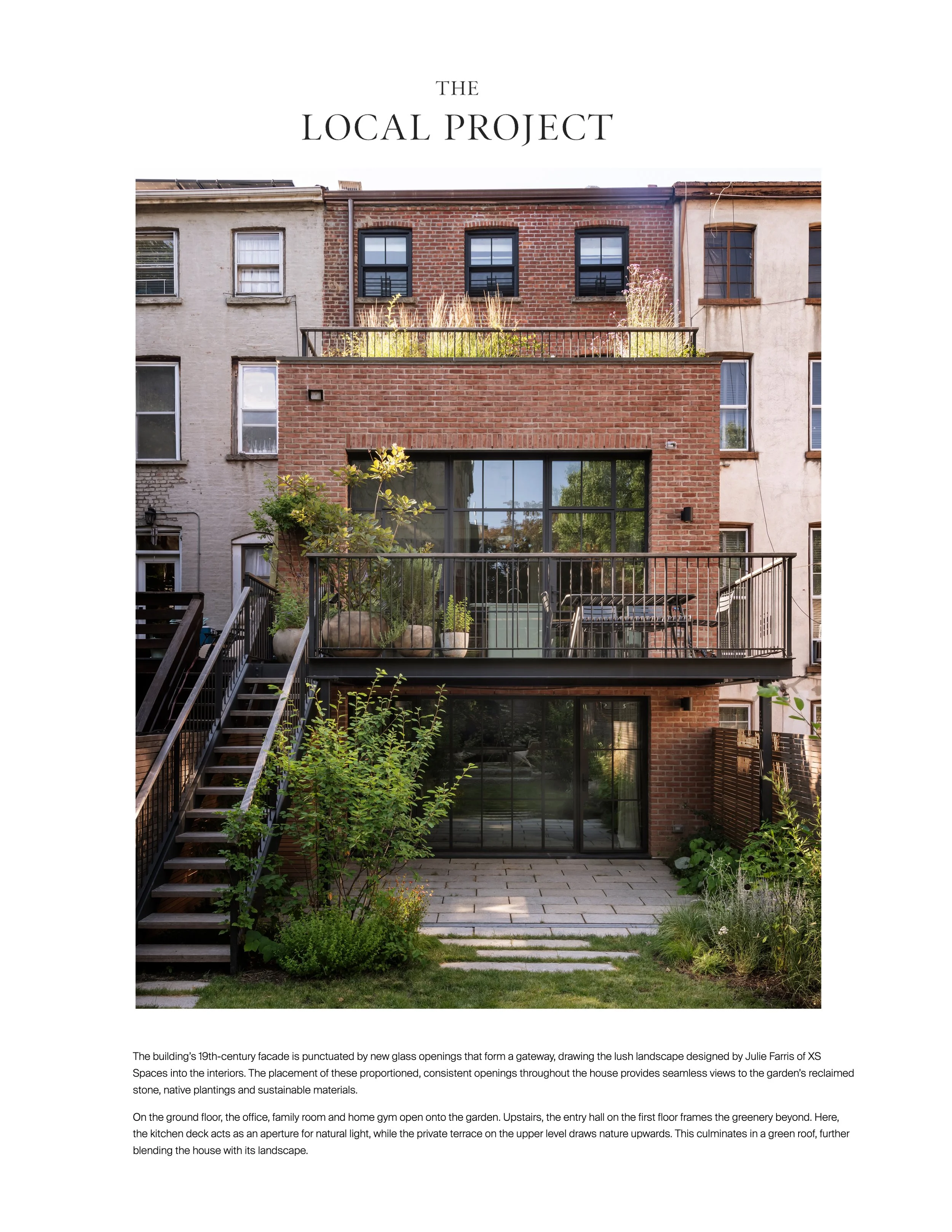 Article from the Local Project blog that features a project in Clinton Hill, Brooklyn