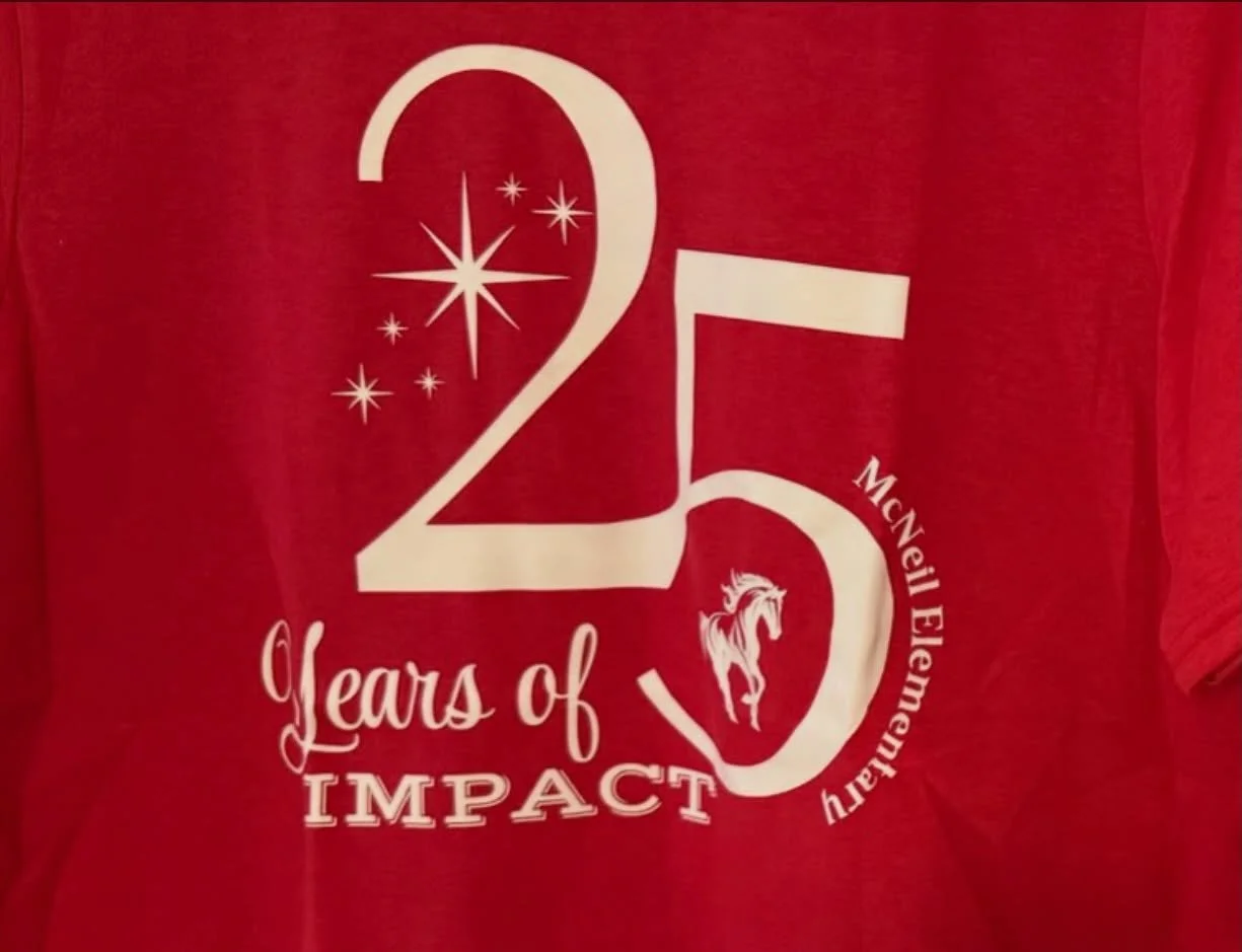 New T-shirts coming home today!! Make sure your kiddos wear these to stadium night(it&rsquo;s tonight!) and Mustang Round up tomorrow!