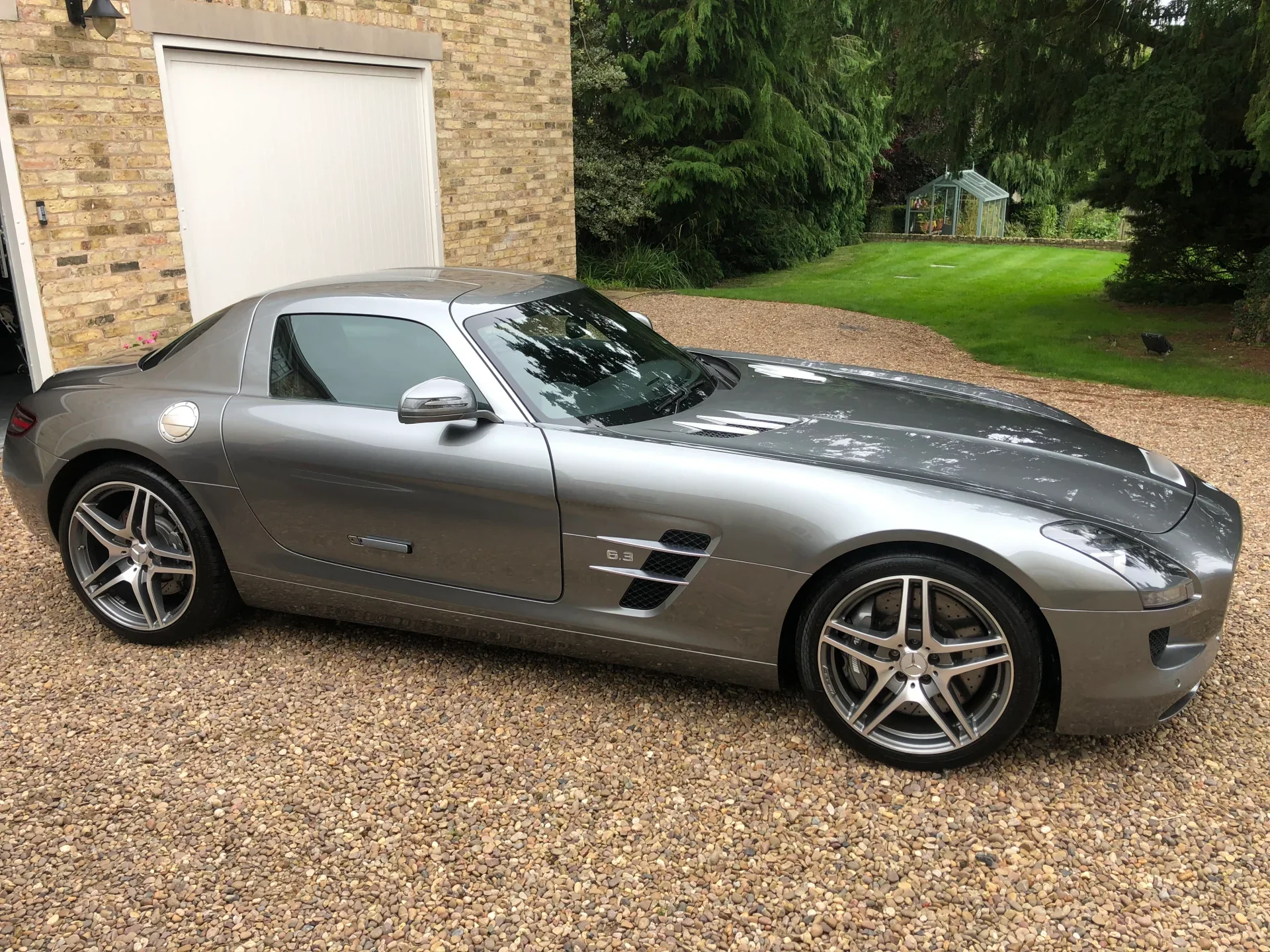 Mobile Full Valet on Mercedes SLS AMG by JCS Valeting in Hornsea - expert detailing and polish across East Yorkshire